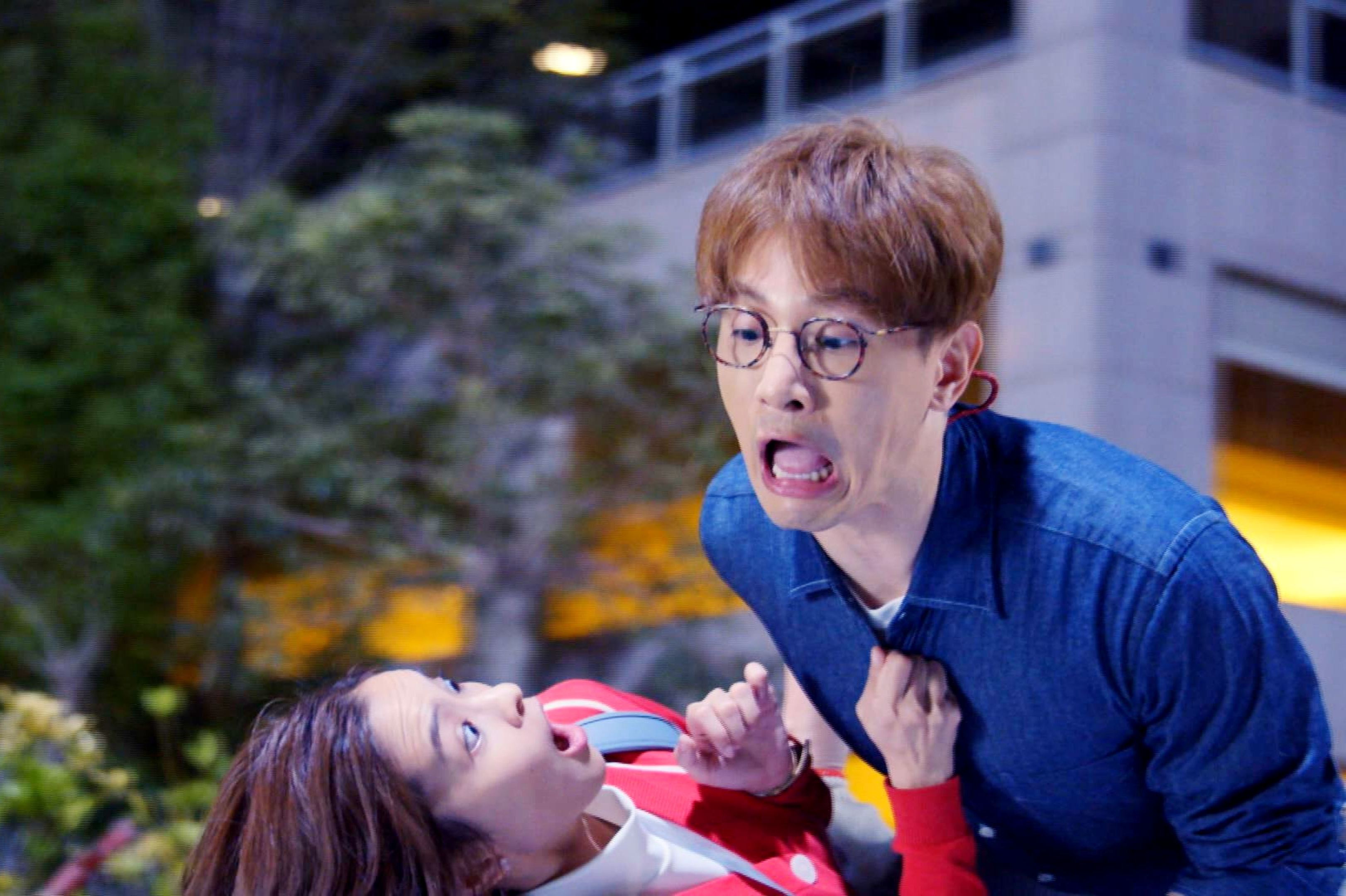 張立昂嫌自己的表情太醜，希望粉絲多截點帥圖。（台視提供）