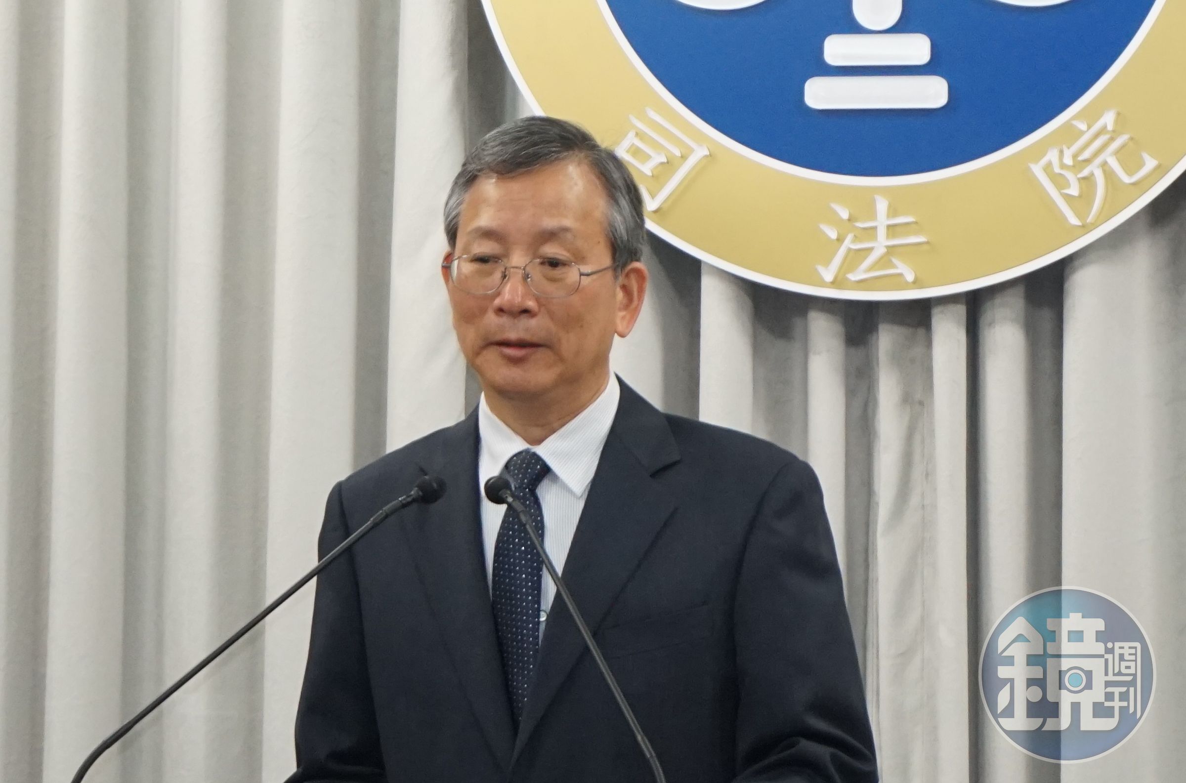 司法院祕書長指出，金融八法修正並非司法院提案。
