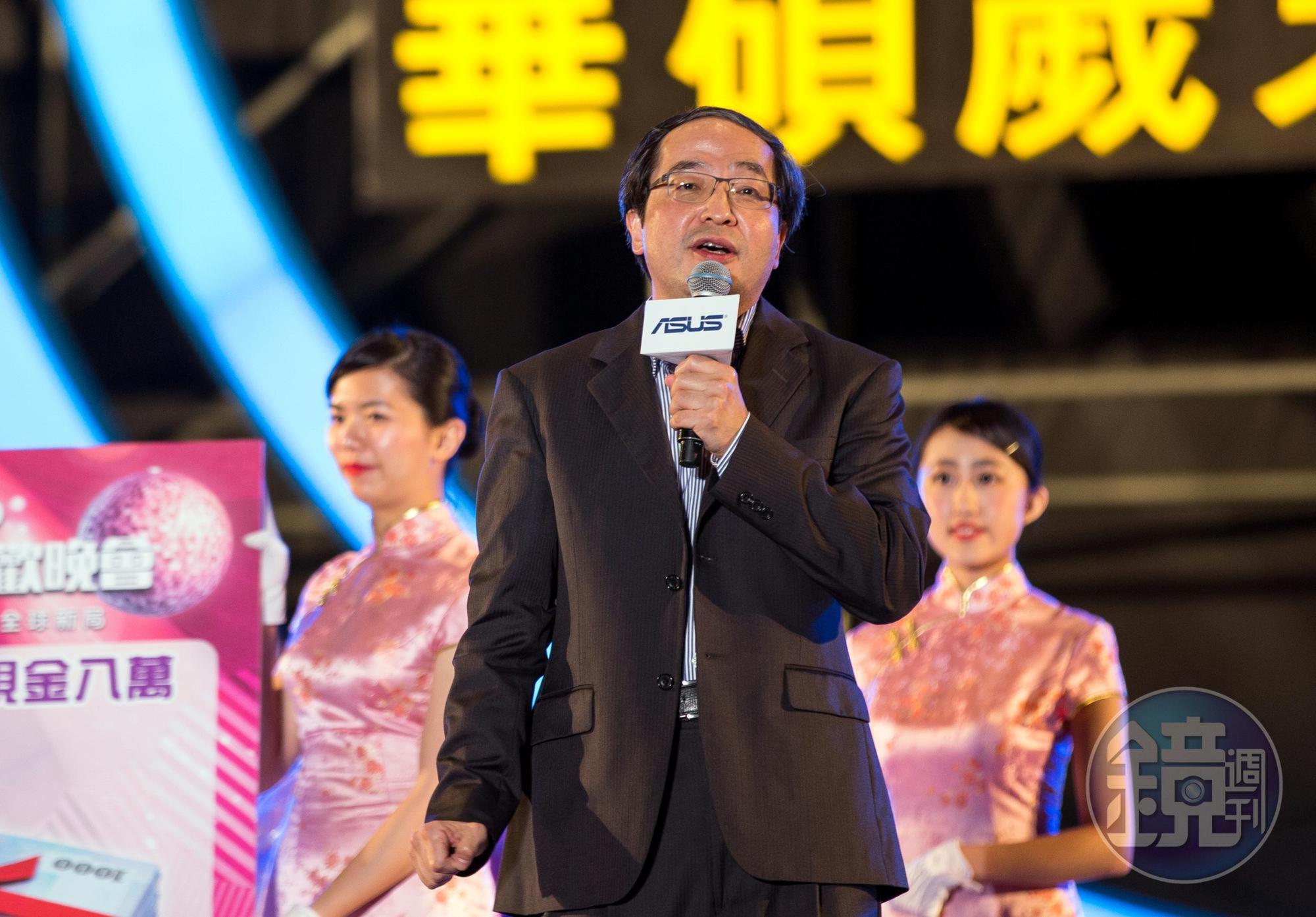 華碩董事兼ASGL全球副總裁陳彥政（圖）是施崇棠培養的新生代。
