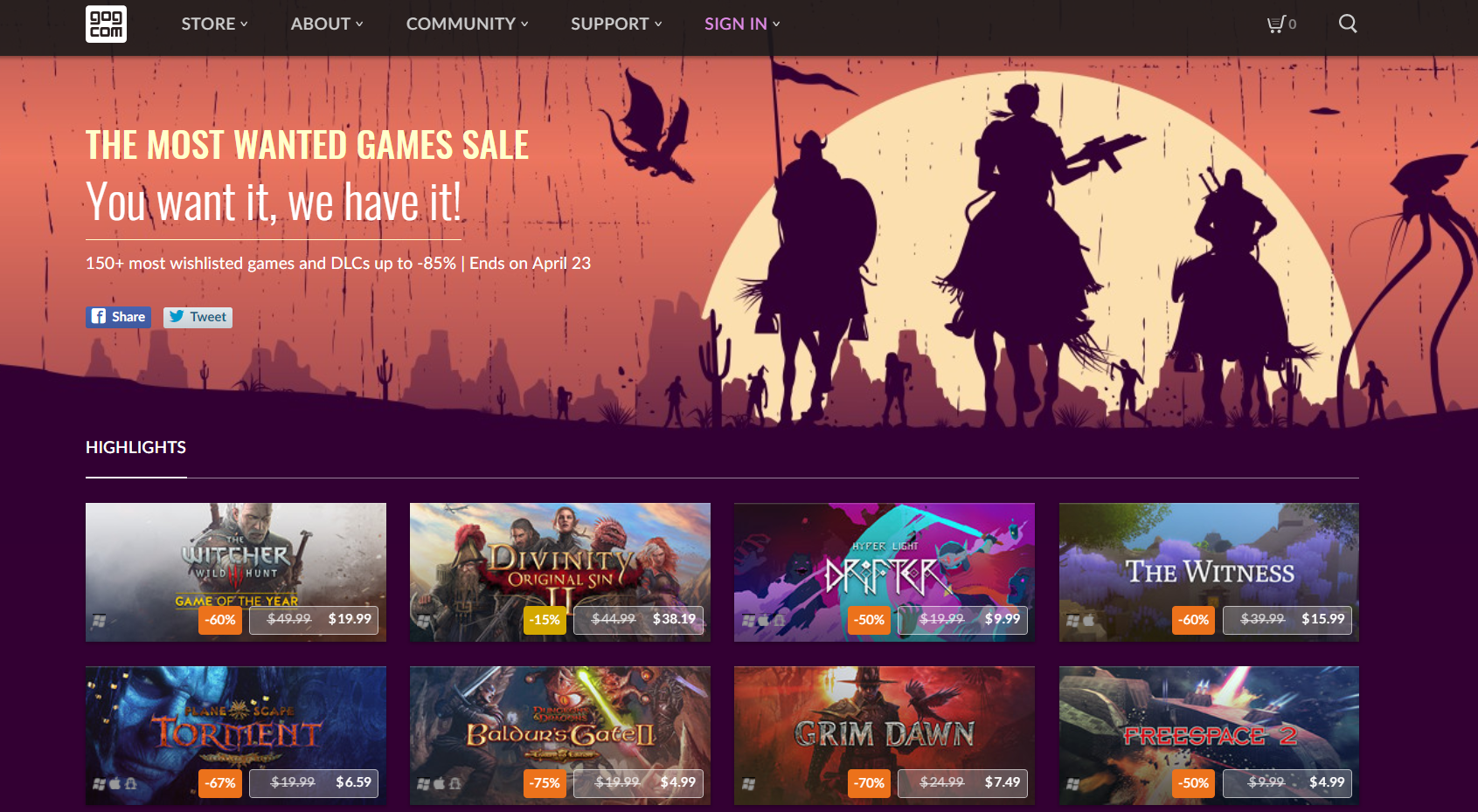 GOG發出豪語：「你想要的我們通通都有！」