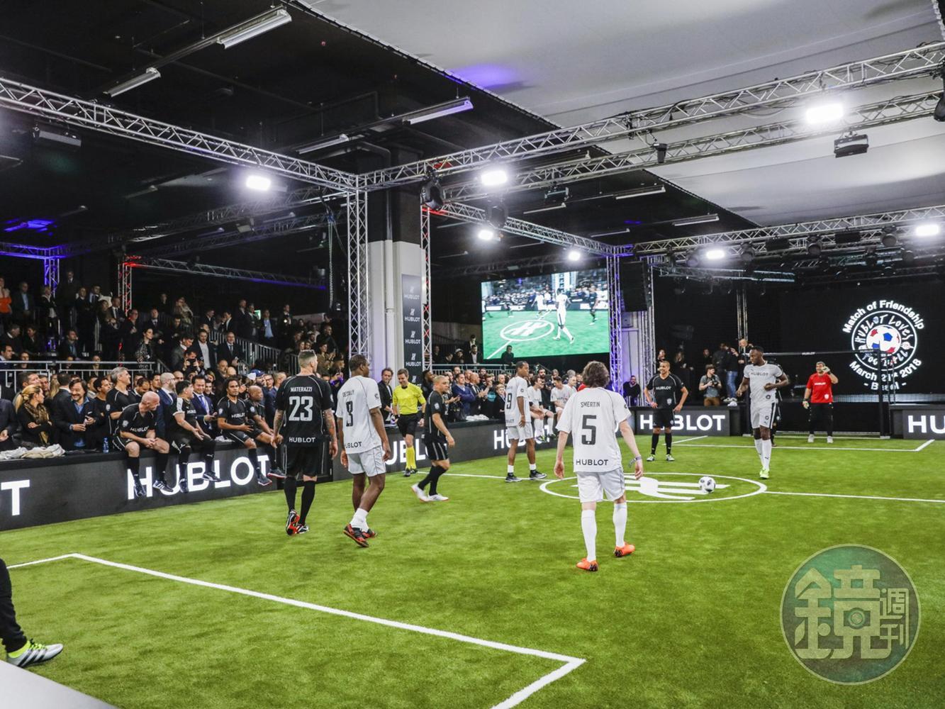 宇舶可說是卯足全力在幫FIFA造勢！在瑞士巴塞爾錶展開展之日找了包括球王Diego Maradona來，舉辦了一個趣味性十足的世足明星賽來衝人氣。
