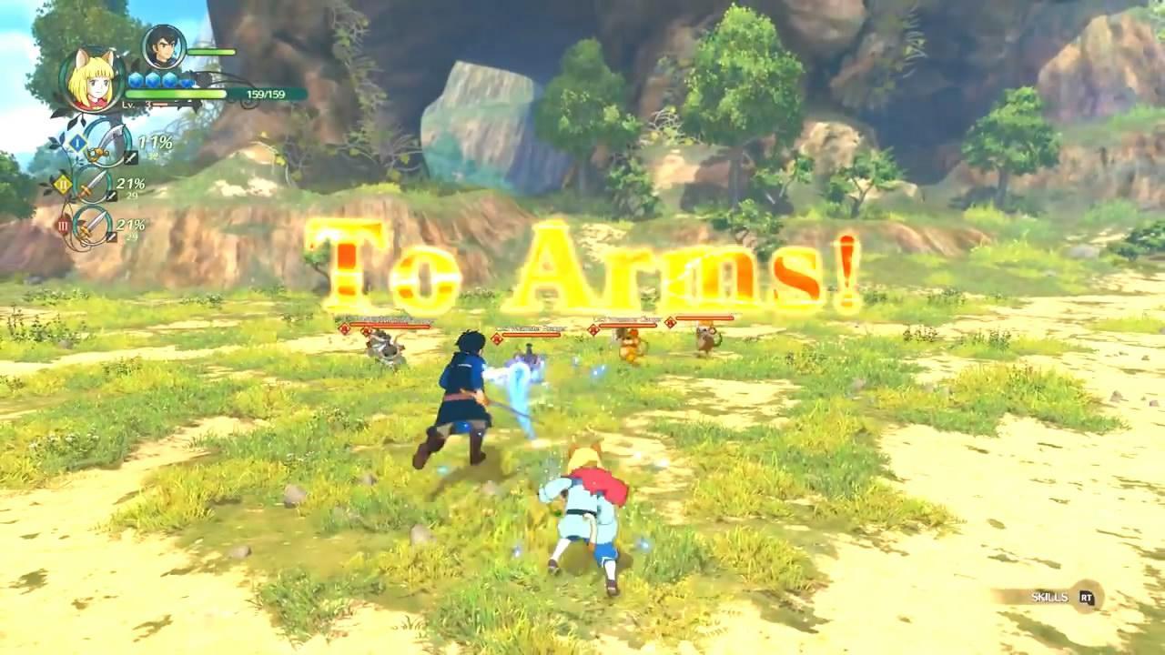 在地圖上遭遇怪物或是敵人後會轉入戰鬥畫面。（圖片來源：遊戲實機畫面）
