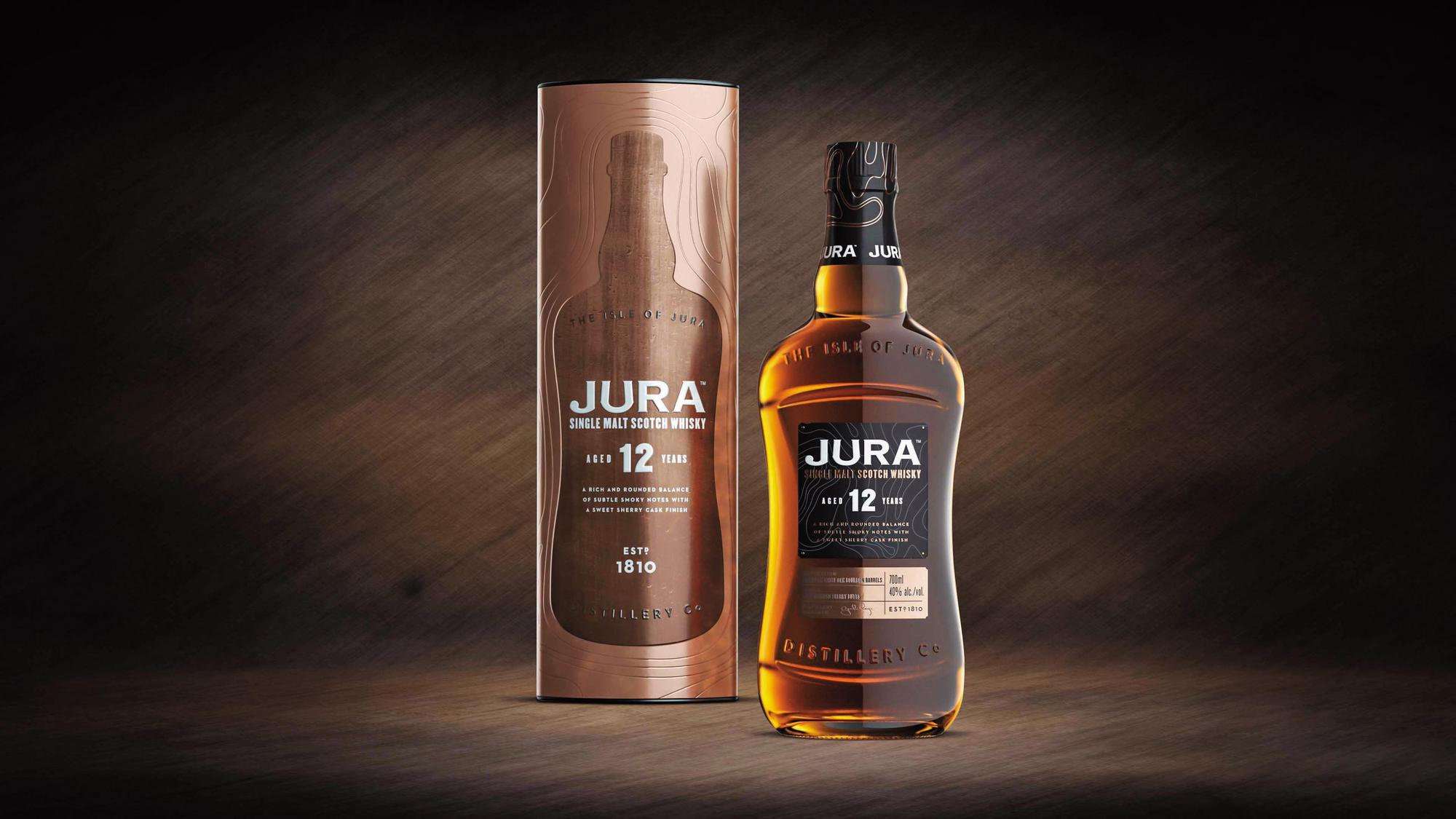 吉拉Jura 12年，全新包裝全新口感。
