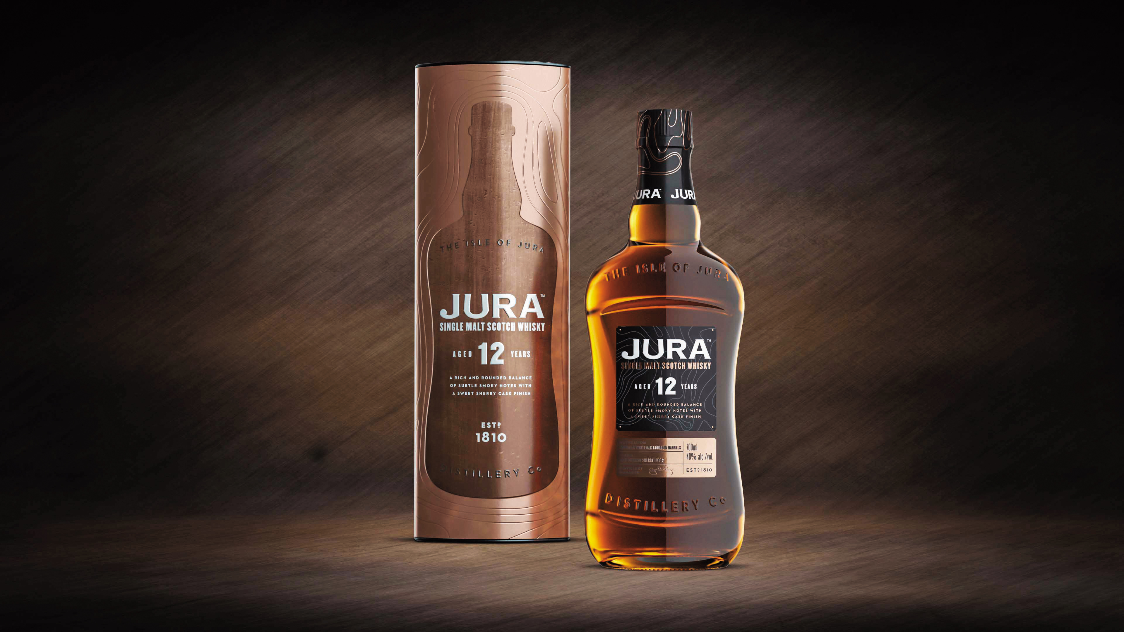 吉拉Jura 12年,全新包裝全新口感。