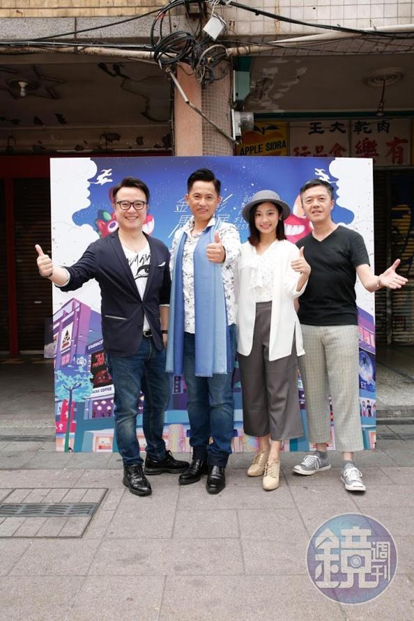 今年7月演出的《搭錯車》音樂劇,演出「啞叔」的男主角王柏森、編劇陳樂融等人現身電影院,支持電影版的K歌場上映。