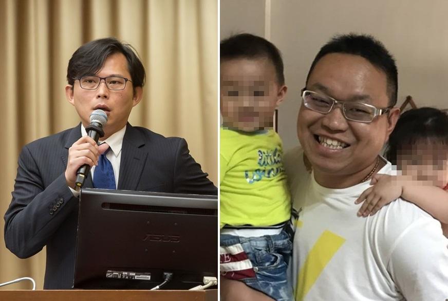 吳鴻銘表示因貢寮是立委黃國昌的選區,所以他們才找黃協助發文給國產署。(右圖翻攝自吳鴻銘臉書)