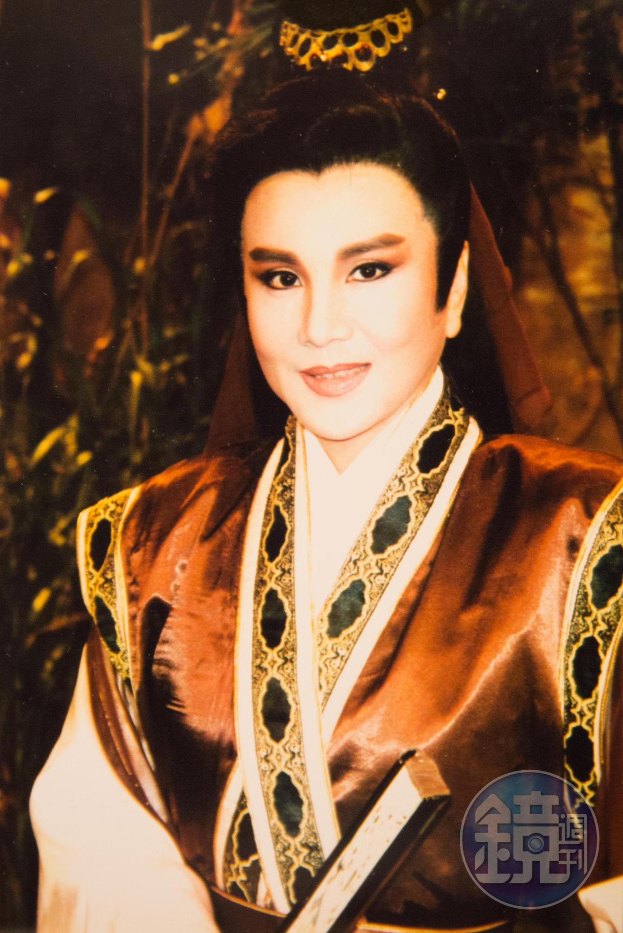 李如麟的小生扮相俊美,是當年電視歌仔戲的一方天王,還被喻為楊麗花的接班人。(李如麟提供)