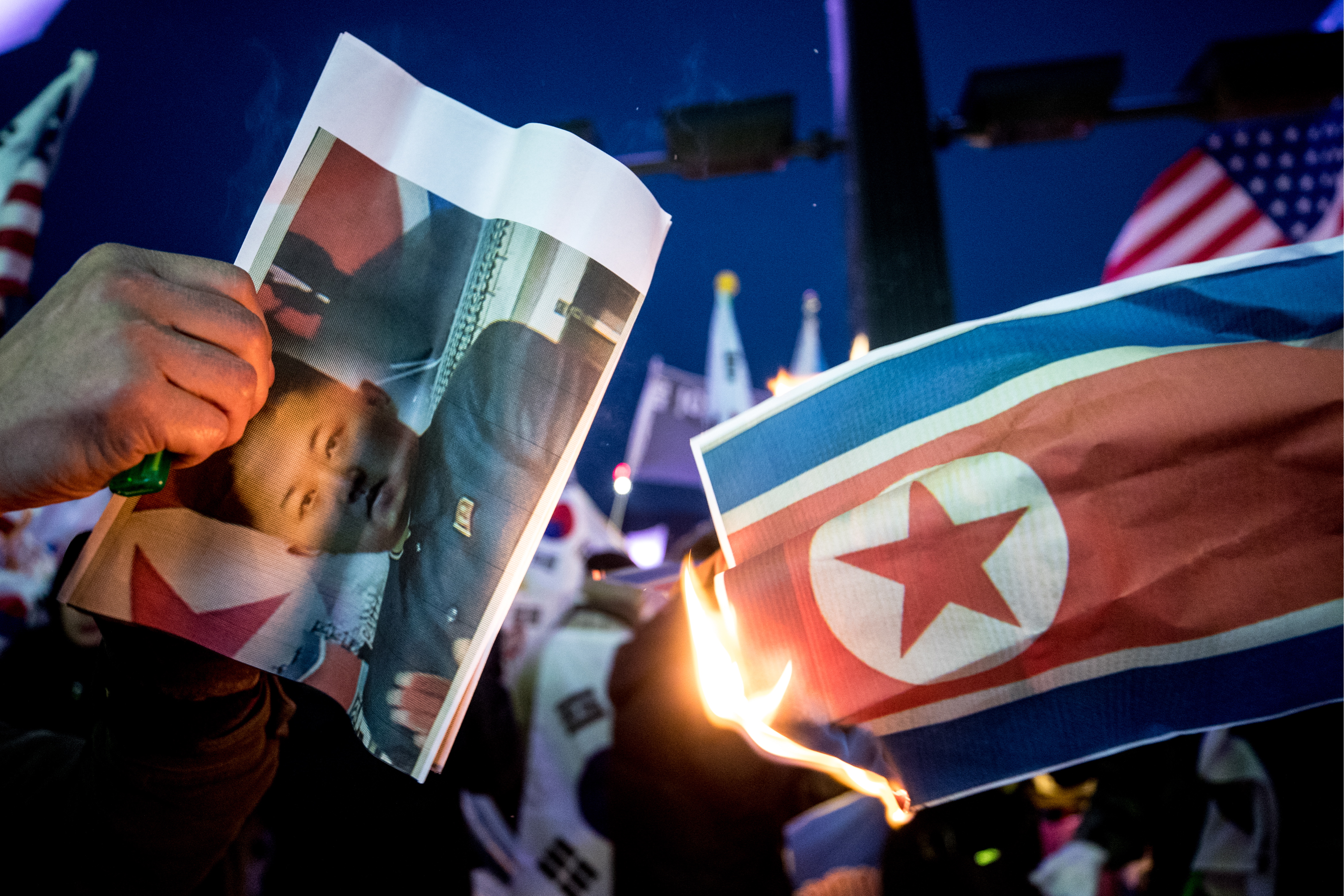 北韓領導人金正恩同意舉行兩韓峰會與「川金會」，葫蘆裡賣什麼藥引發各方揣測。（東方IC）