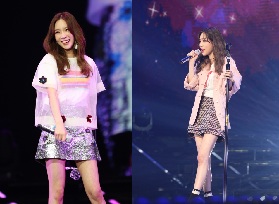 少女時代太妍在Best of Best演唱會2天壓軸演出，粉絲賣力應援。（亞士傳媒提供）