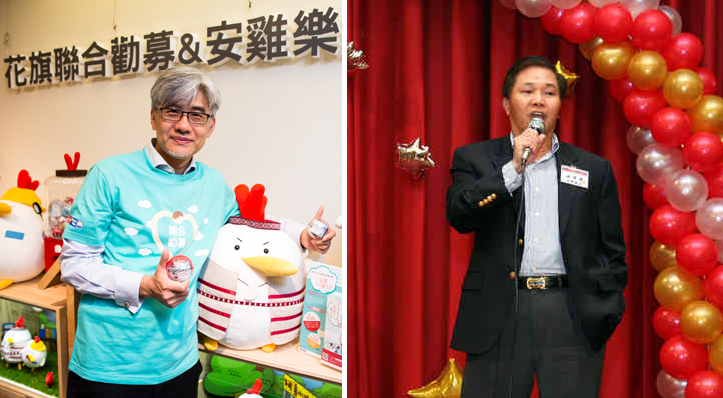 吳東亮找來前花旗銀董座管國霖（左），寶佳則找上前台新金風控長林景聰（右），雙方都希望獲得外資青睞。