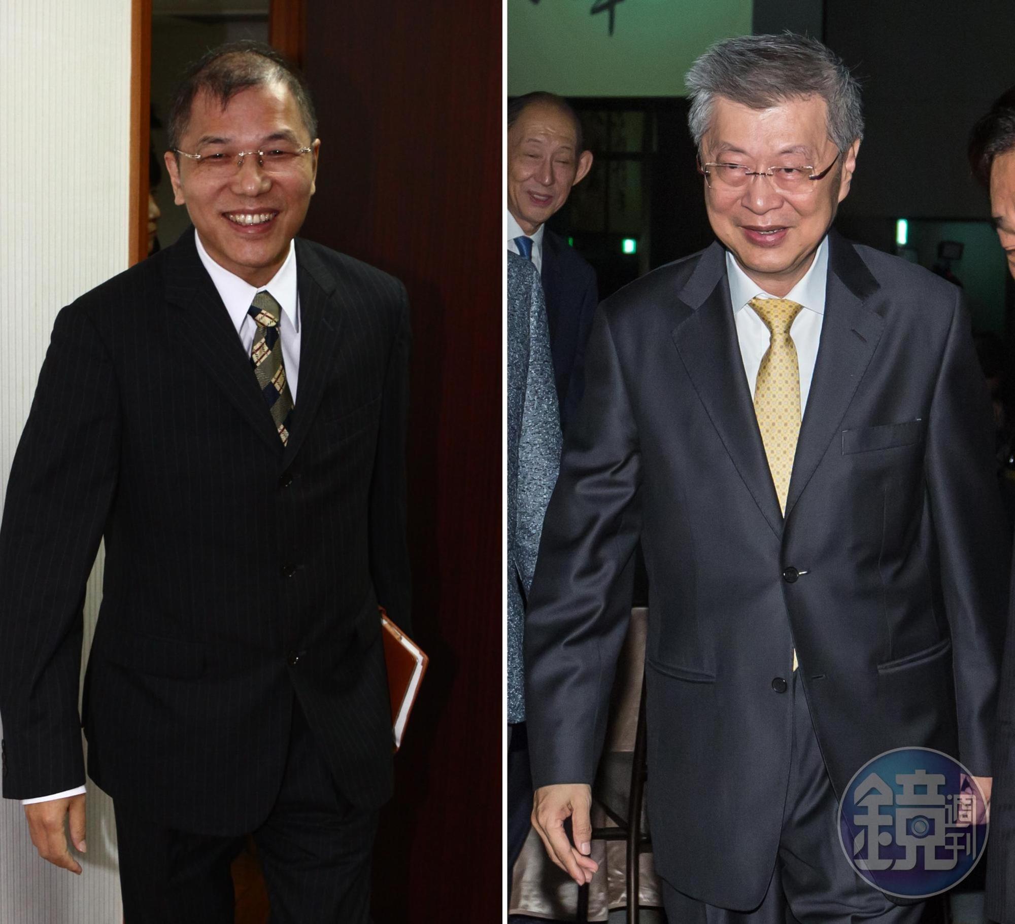 林家宏有金融夢，找來陳冲（右）、唐楚烈（左）等人操盤，希望能拿下金控。