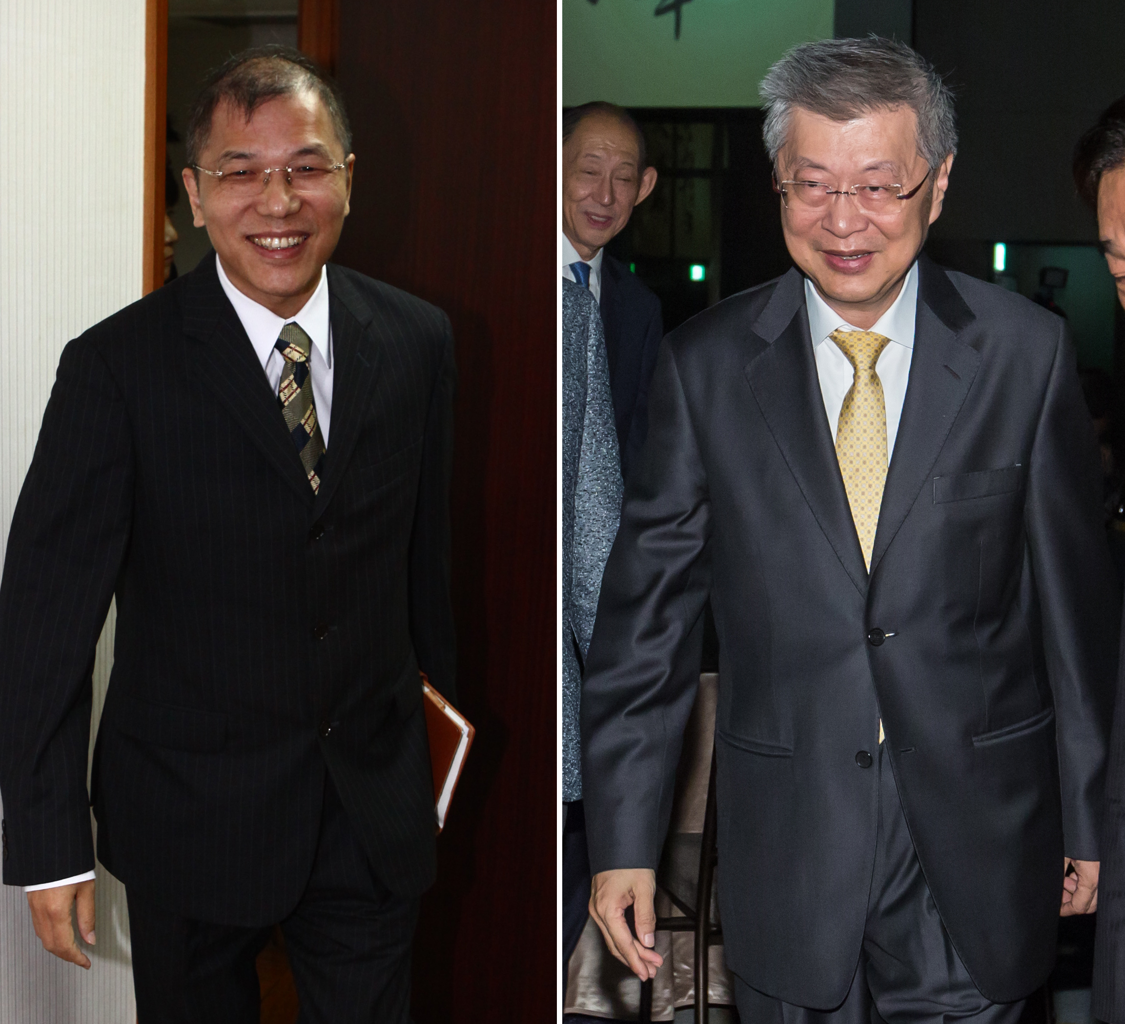 林家宏有金融夢，找來陳冲（右）、唐楚烈（左）等人操盤，希望能拿下金控。