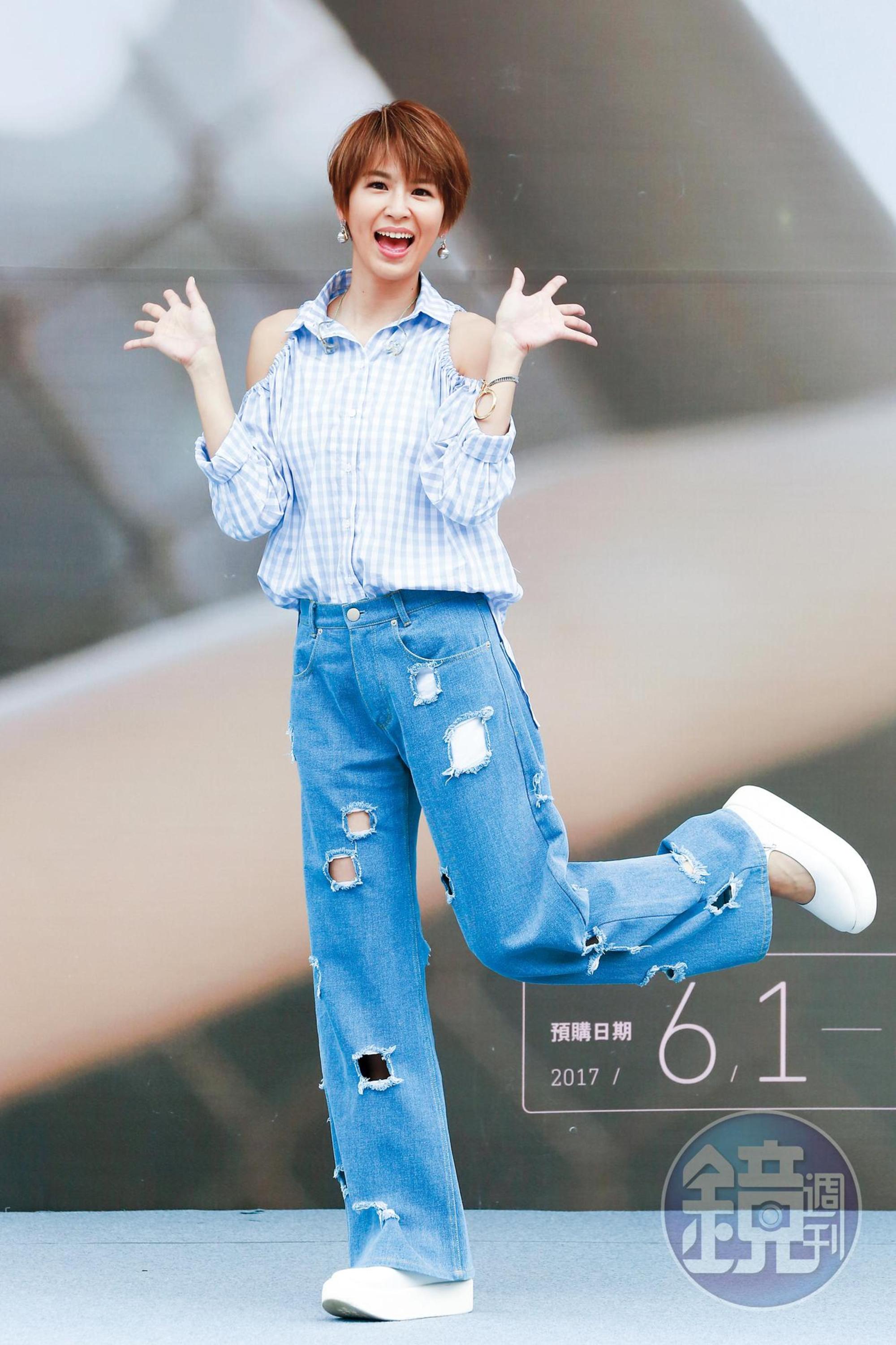 曾沛慈外型甜美可愛，對愛情態度積極主動。