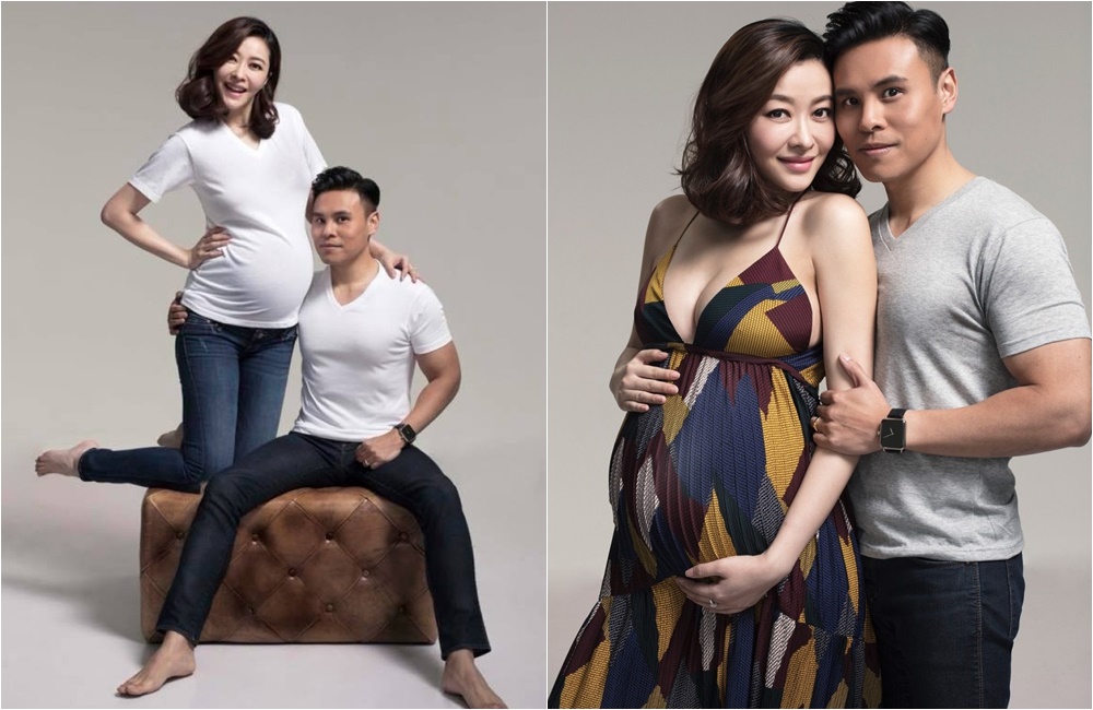 熊黛林與富商郭可頌結後頻放閃，孕期間也留下超閃合影。（STYLE International Management提供）