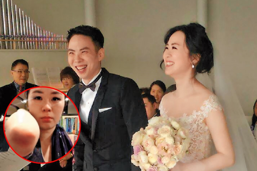 王思涵與丈夫黃健維愛情長跑超過10年，雙方正協議離婚，王思涵透露曾遭丈夫施暴，手肘受傷，2人長期沒有性生活，形同守活寡。（讀者提供）