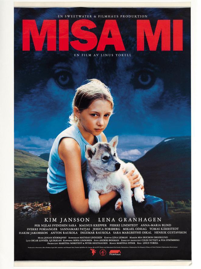 瑞典片《Misa Mi》描述孤獨小女孩與幼狼發展出友誼的故事,劇本出自莉娜哈諾克萊恩之手。(翻攝自themoviedb.org)