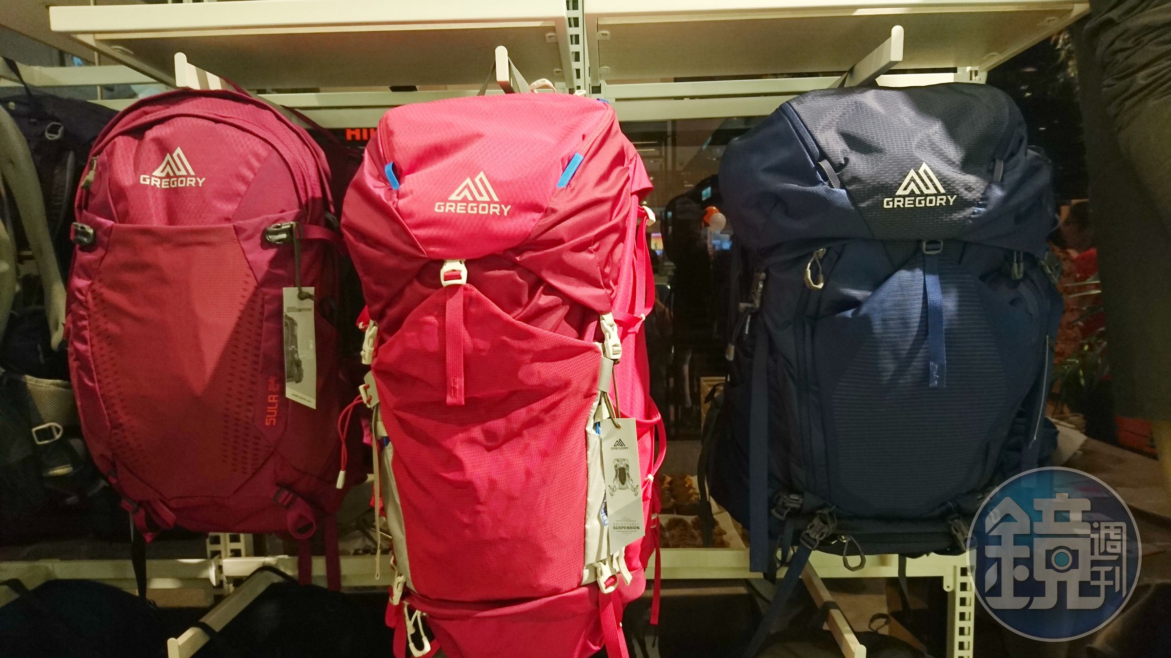 Gregory號稱登山背包界的勞斯萊斯。