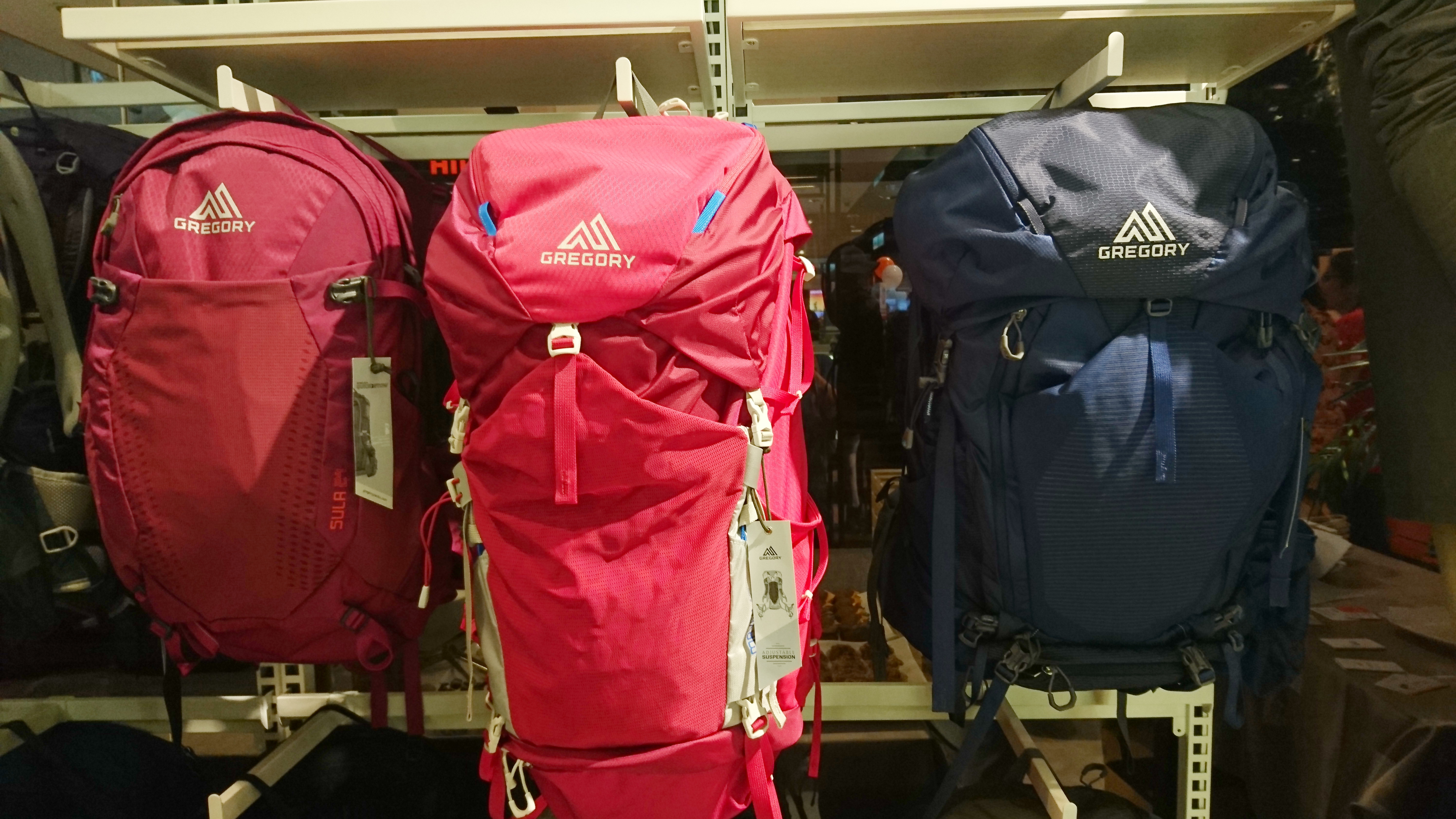 Gregory號稱登山背包界的勞斯萊斯。