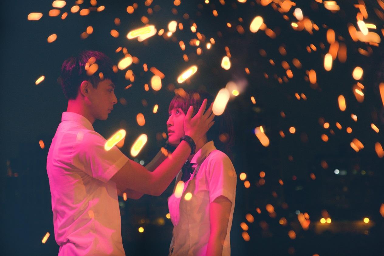 晨翔在主演的青春校園劇《以你為名的青春》，與大陸女星李墨之有甜蜜純愛。（最佳創意提供）