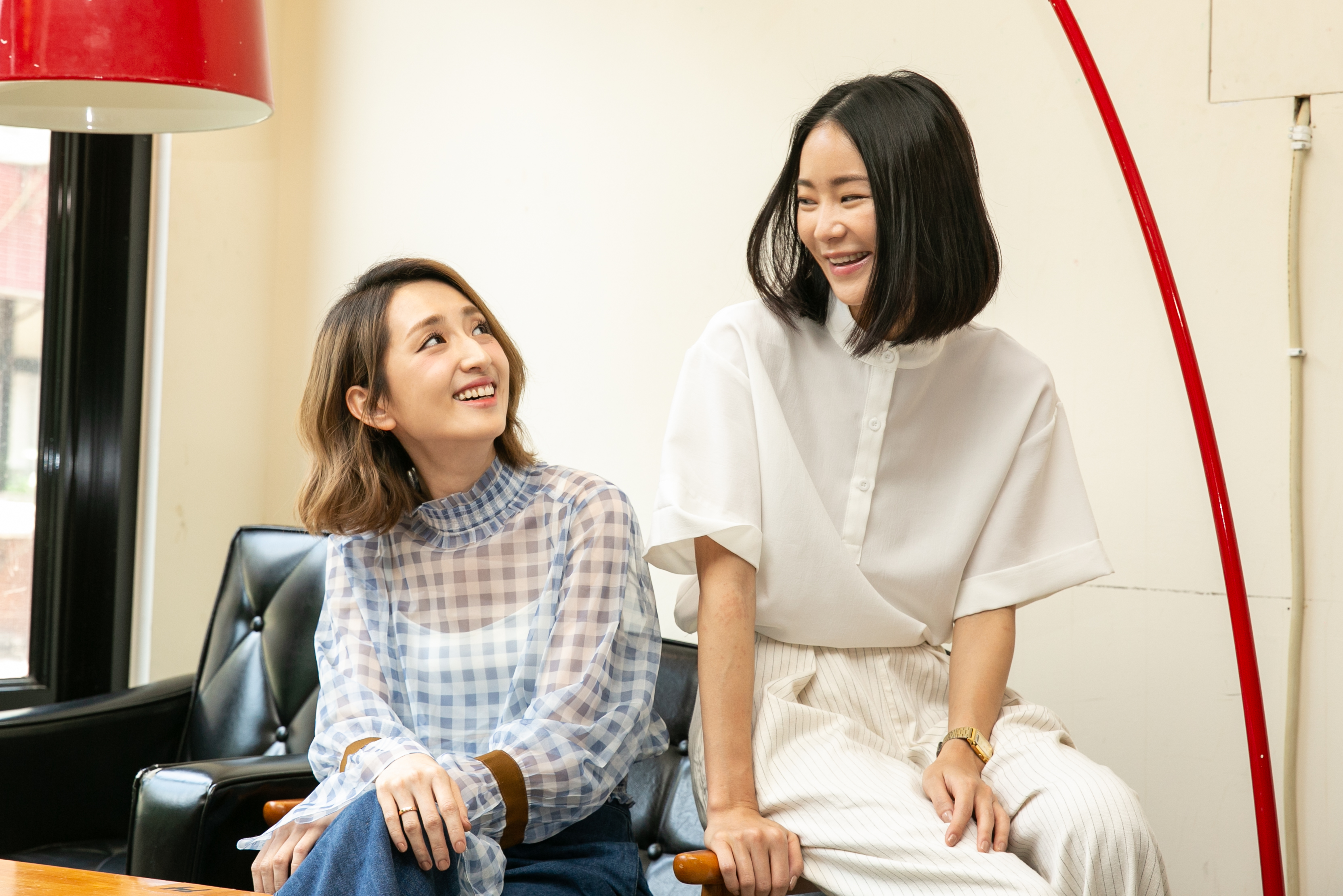 鍾瑶與柯佳嬿宣傳《市長夫人的秘密》，聊起戲中點滴仍是有趣。