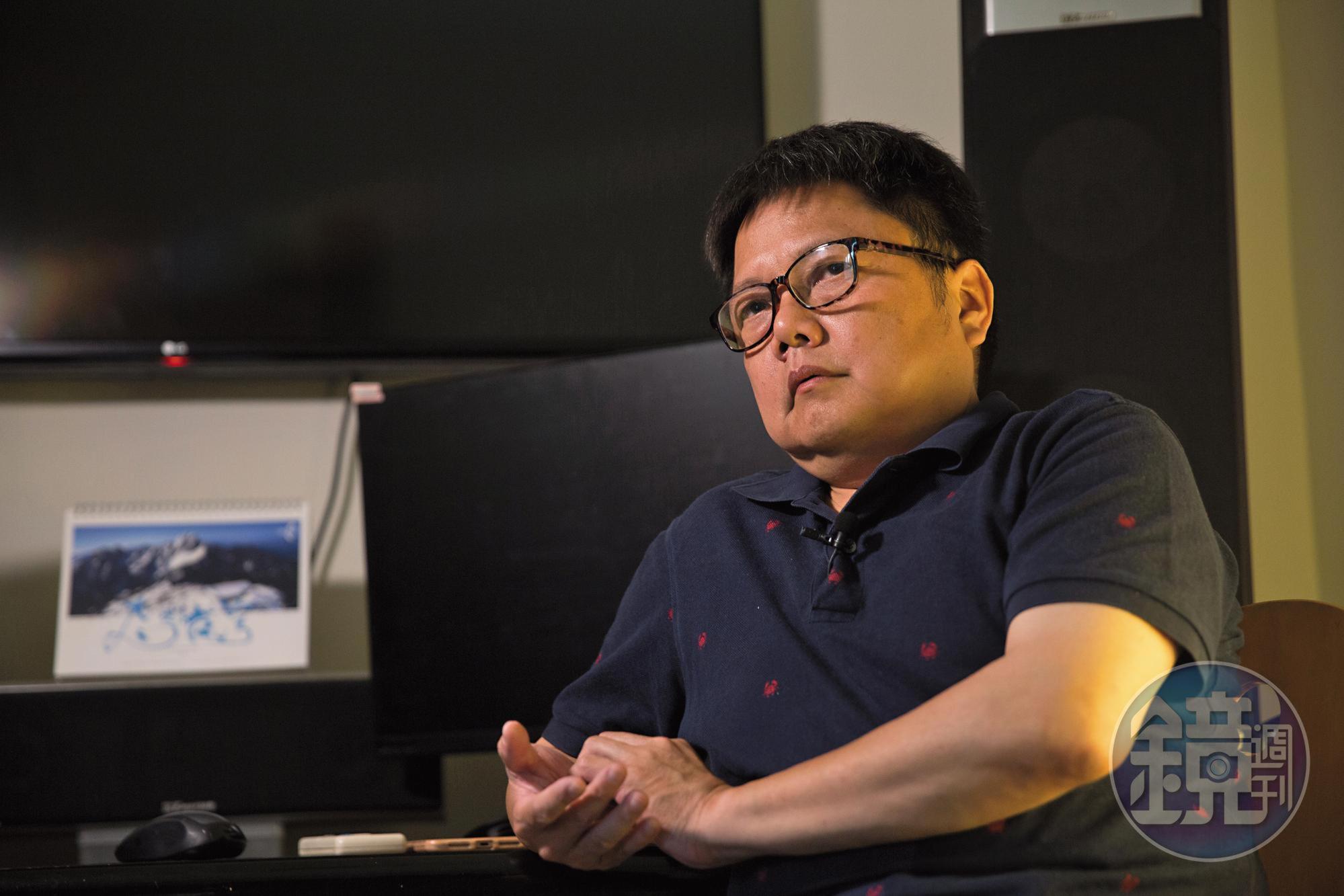 張烈東說,兒子已經長大,但他還是相當操心兒子出社會後的職場路途。