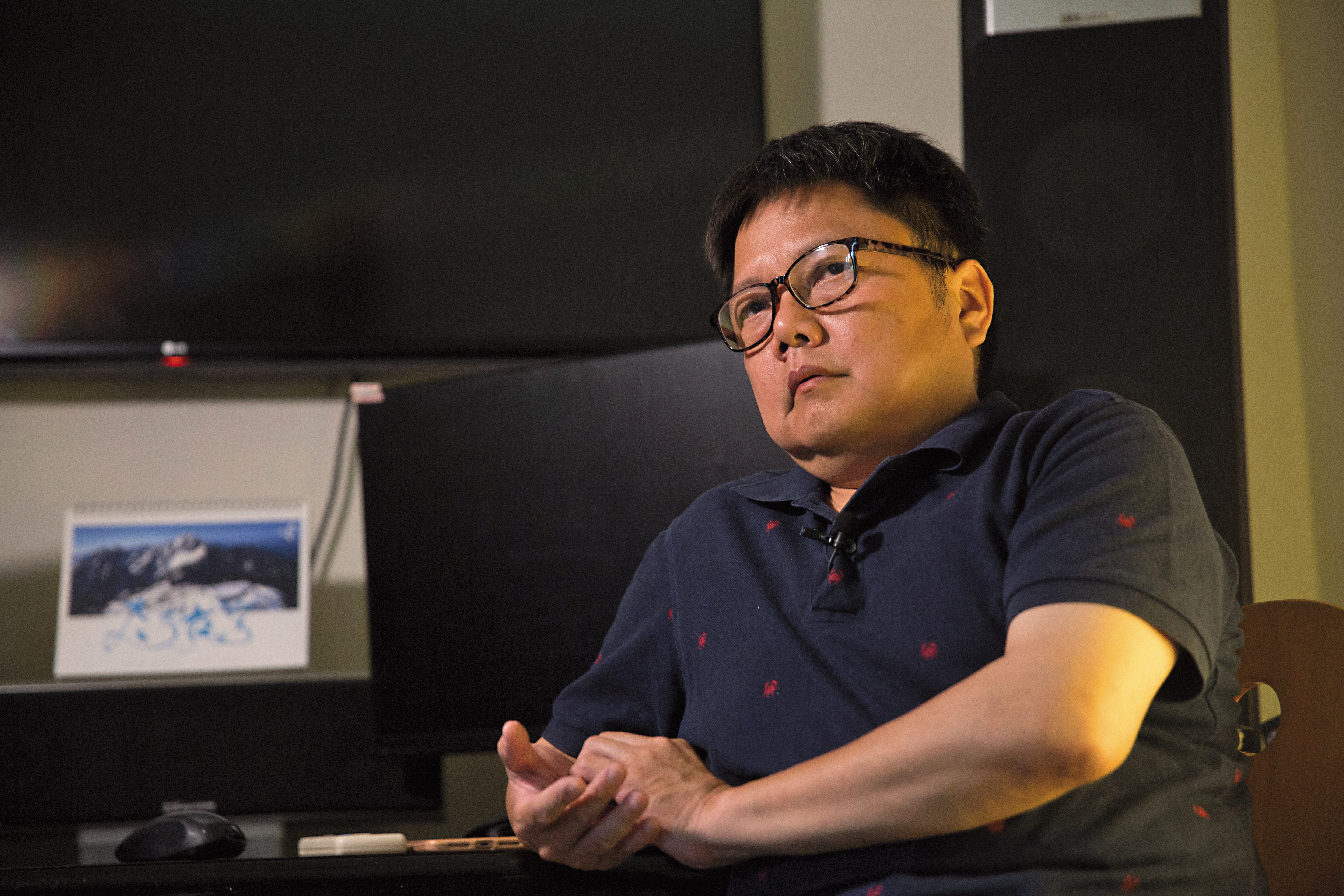 張烈東說,兒子已經長大,但他還是相當操心兒子出社會後的職場路途。