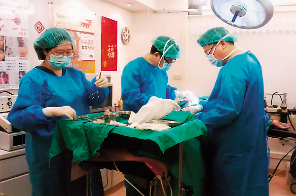 新麗新整形診所服務項目眾多，減肥、豐胸、割包皮、雙眼皮都有。（翻攝新麗新官網）