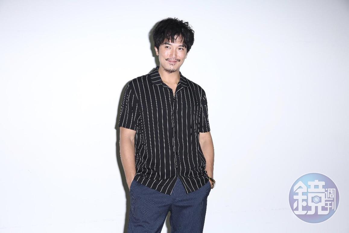  邱澤在新片《江湖無難事》演黑道，今開放探班。