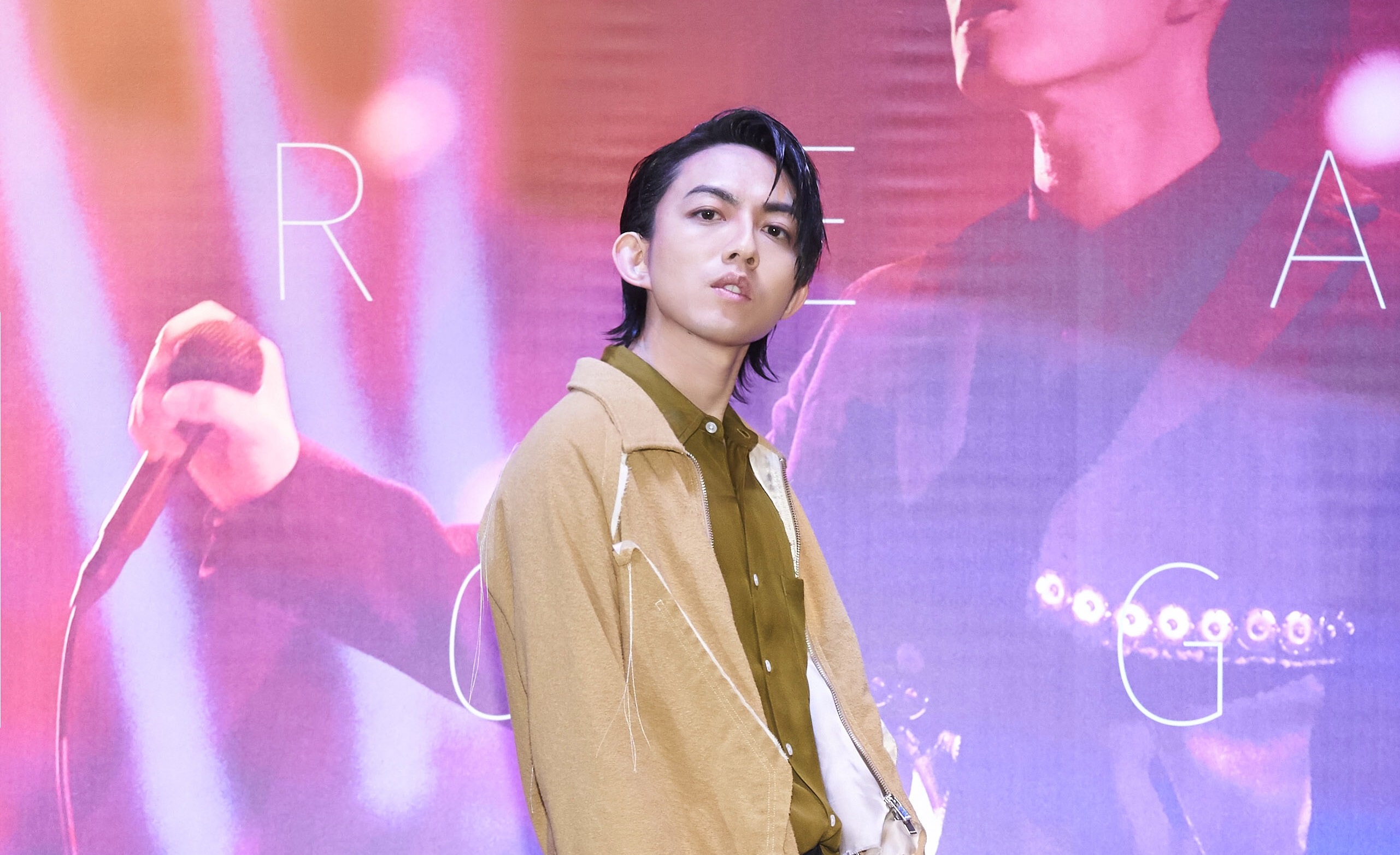 林宥嘉提及將為人父，心情極度緊張。（華研提供）