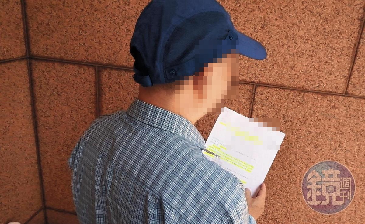 60多歲的王男失去陰莖後,提告求償勝訴後,決定現身說法,避免再有人被害。