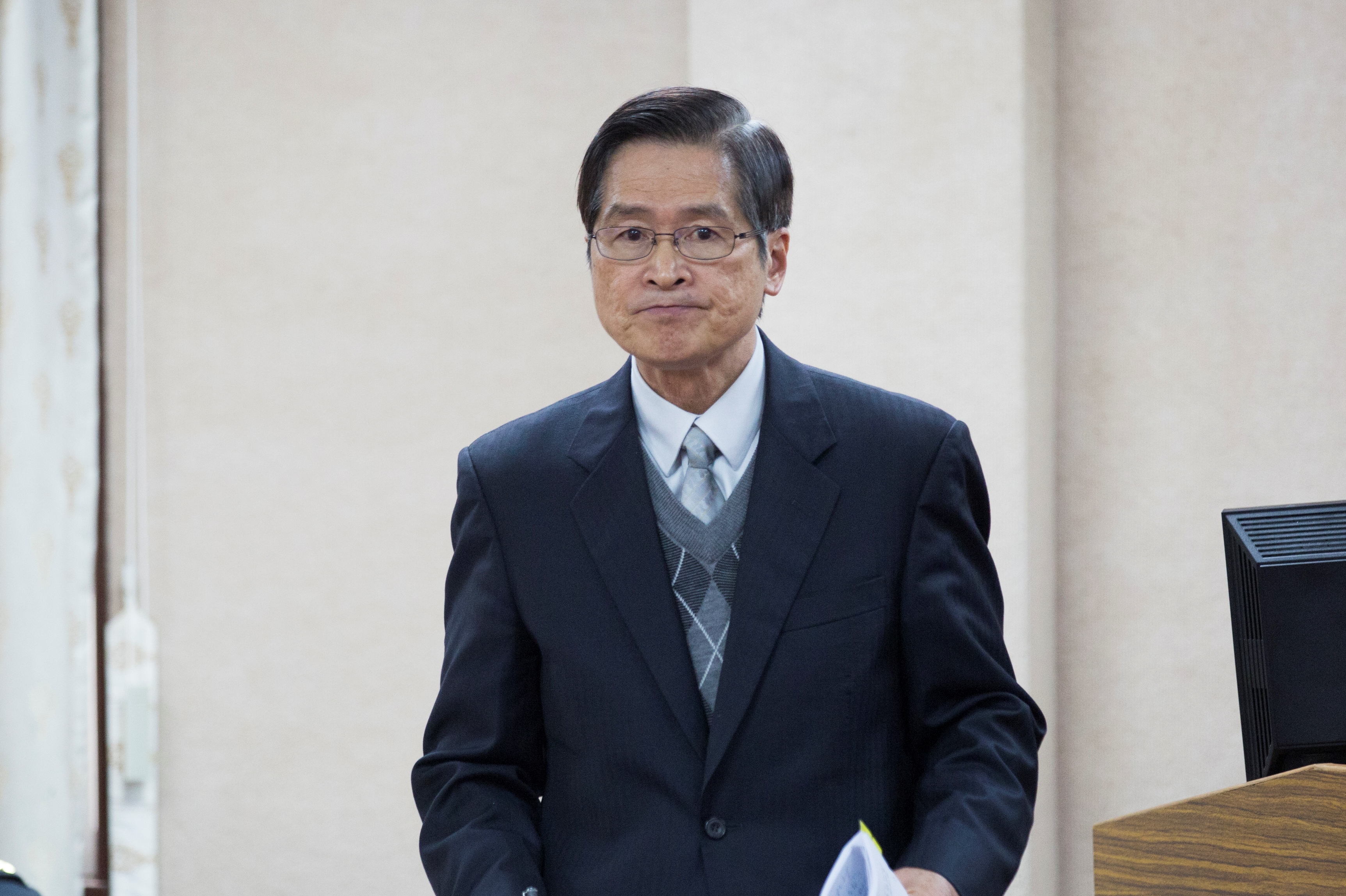 國防部長嚴德發表示，國軍新式抗彈頭盔瑕疵品僅占比0.14%。