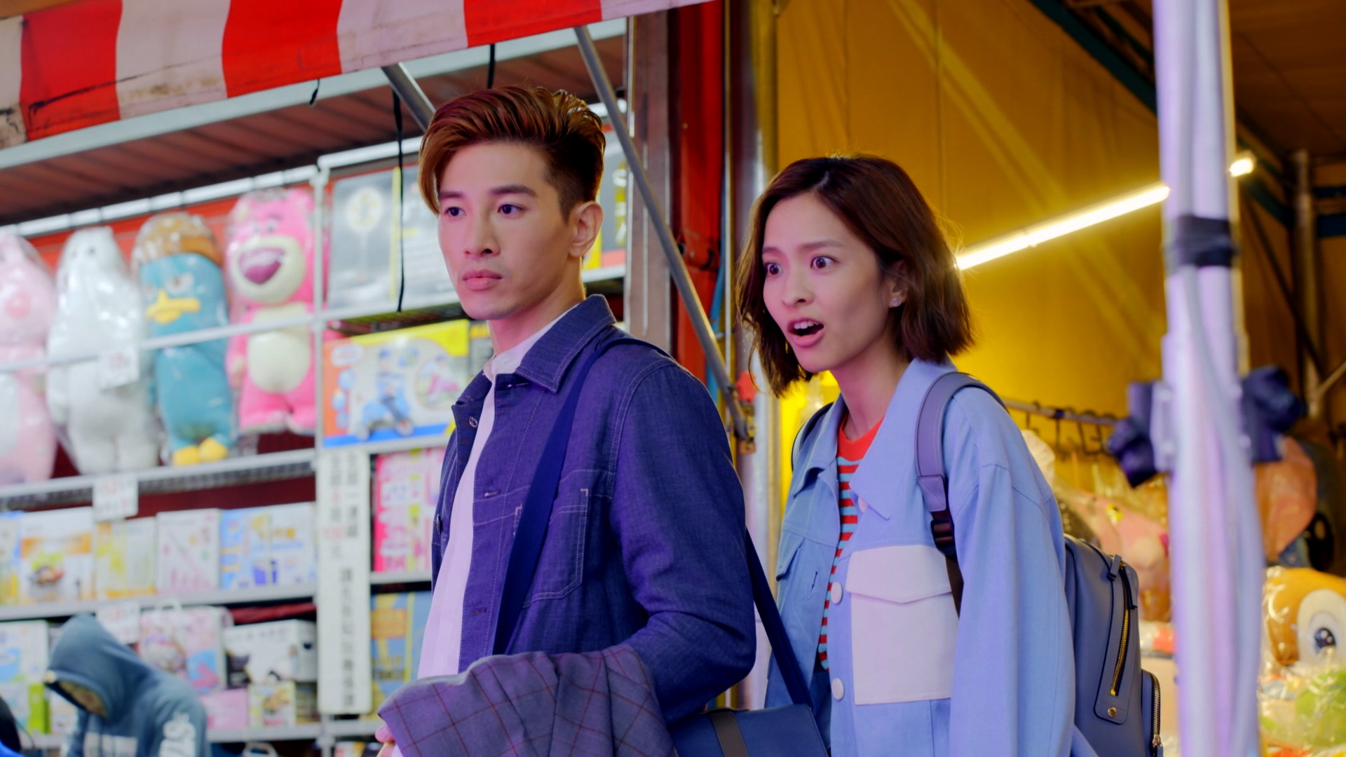 張立昂與葉星辰在戲裡有不少令人捧腹的互動。（台視提供）