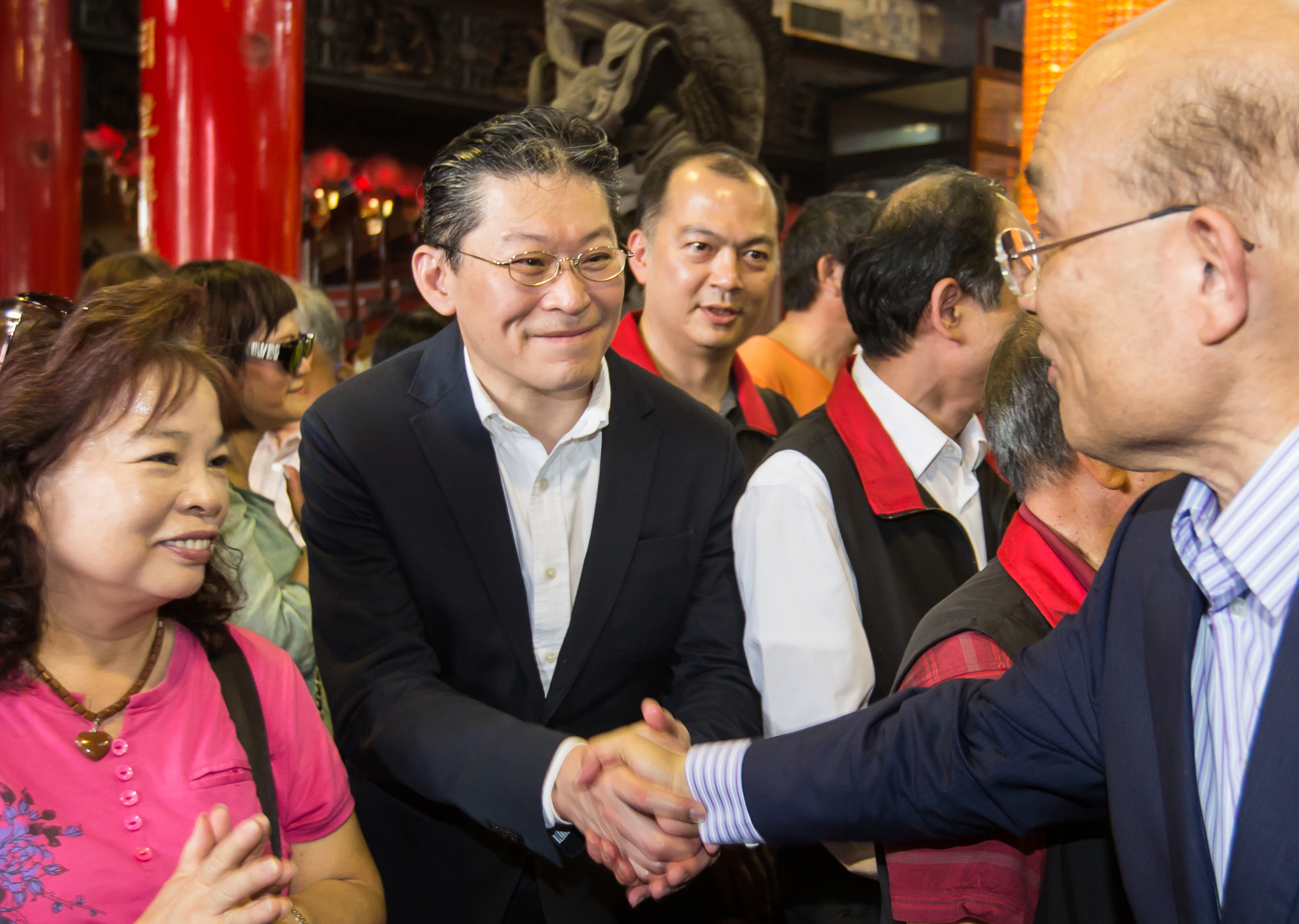 林鴻南一改過去宏泰低調作風，呈現新人新氣象的風貌。