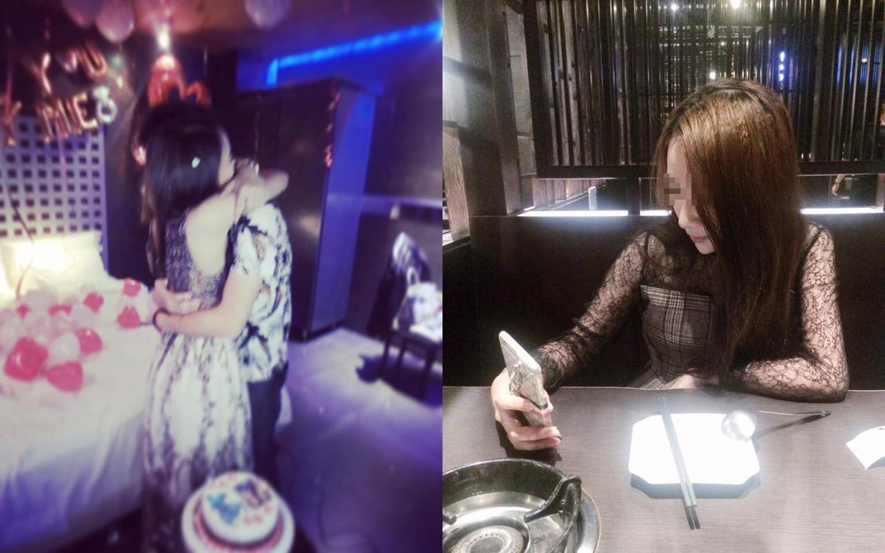 陳嫌女友從事網拍,有明星臉、面貌姣好,4月份才歡喜慶生,如今男友卻販毒,面臨牢獄災。(警方提供)