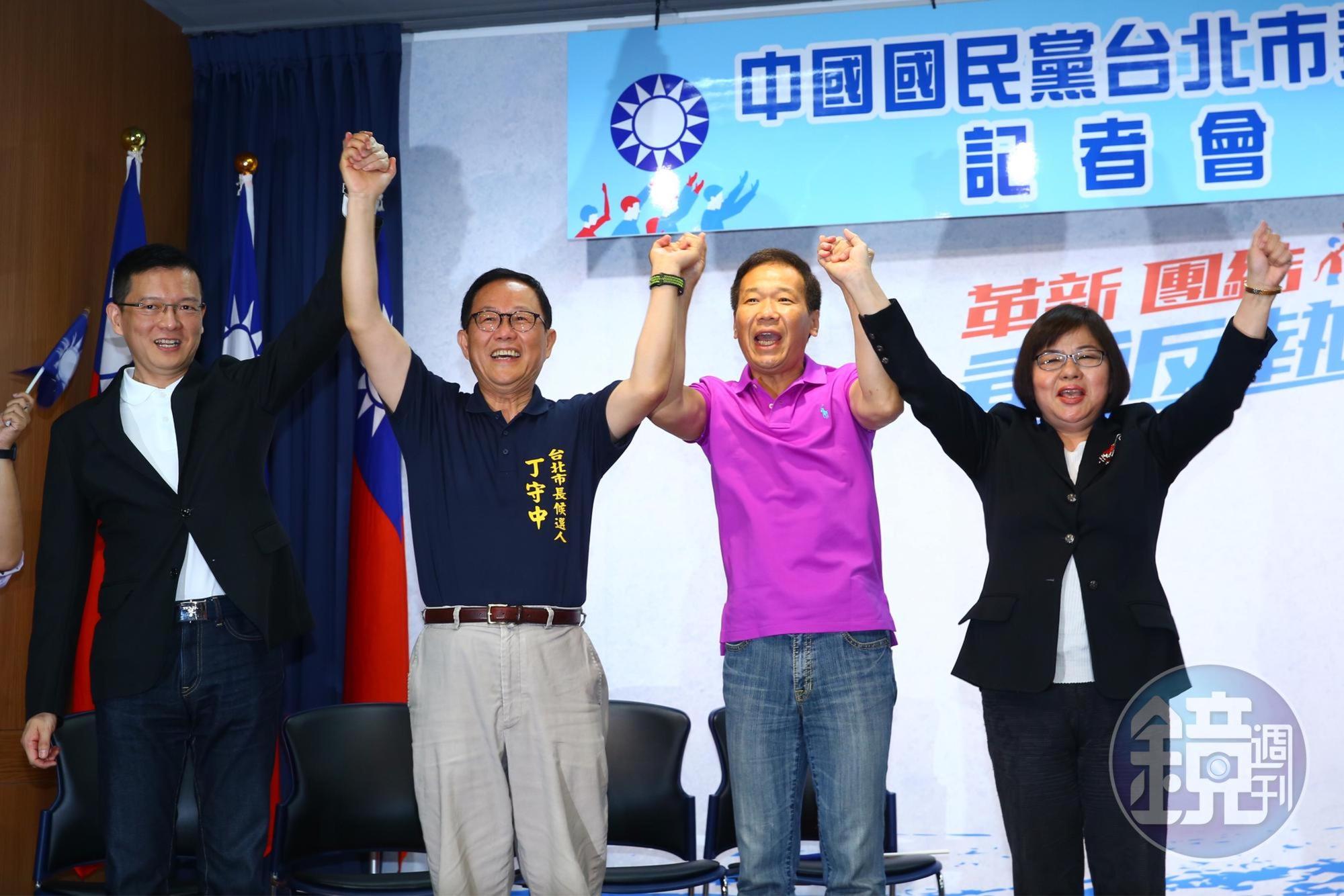 丁守中將代表國民黨參選台北市長。