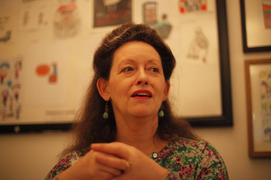 倫敦漫畫博物館策展人Anita O’Brien。