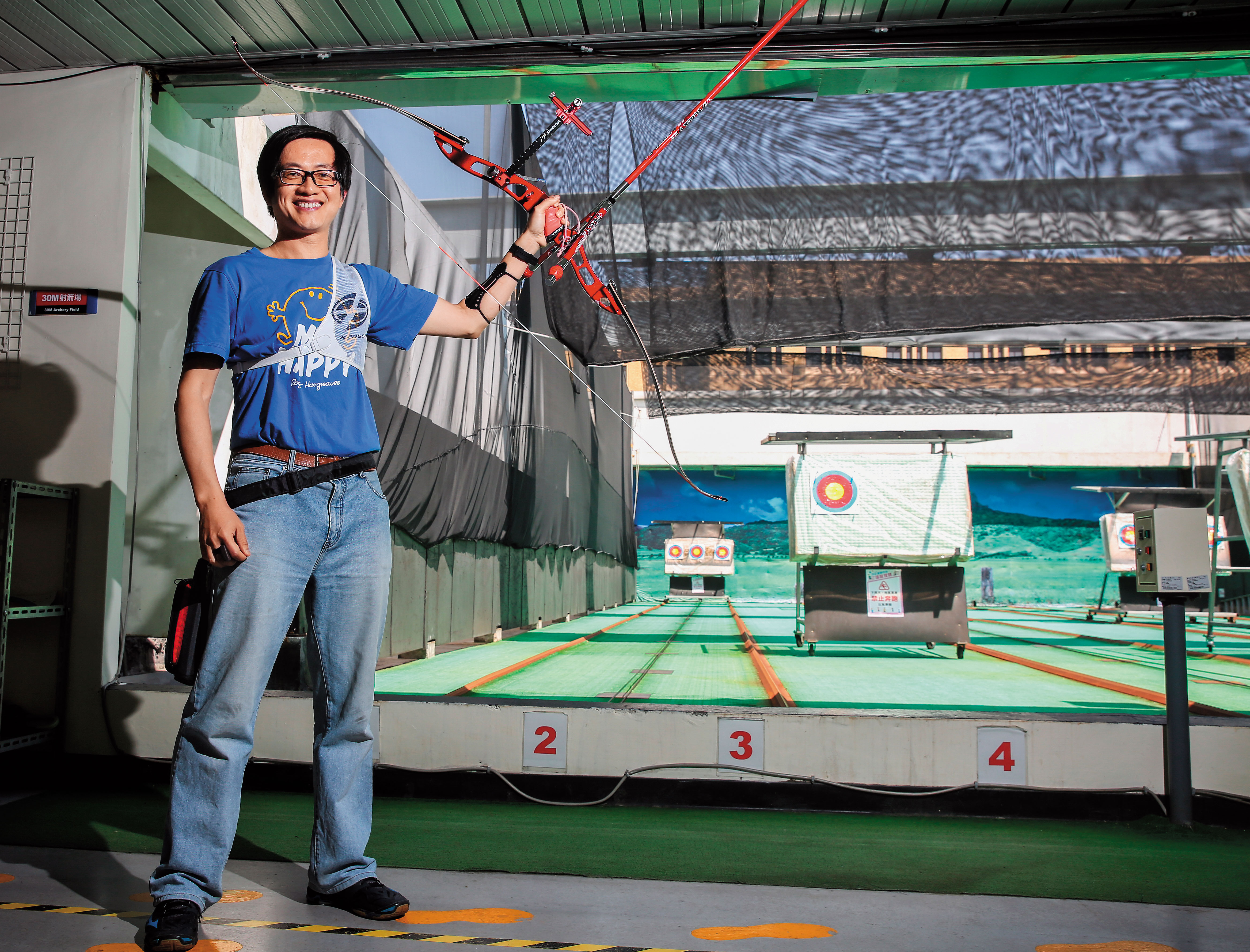 對黃柏仁來說，投資和射箭一樣，沒有百發百中，重點是找到勝率高的工具。