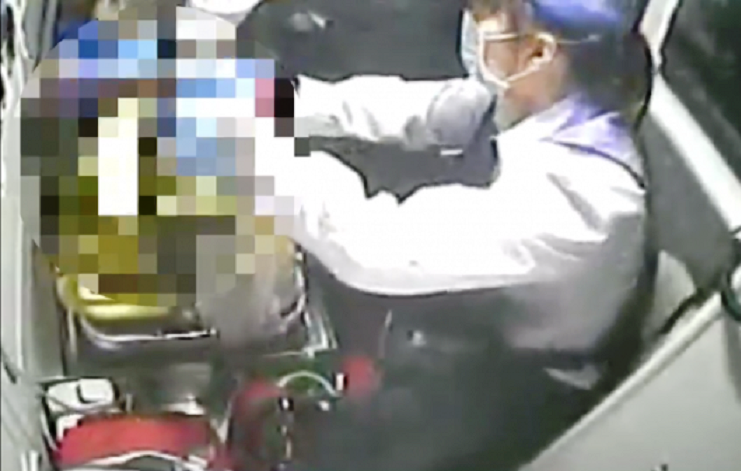 警消獲報趕抵,發現林女已無生命跡象,經過緊急送往敏盛醫院急救仍宣告不治。(警方提供)