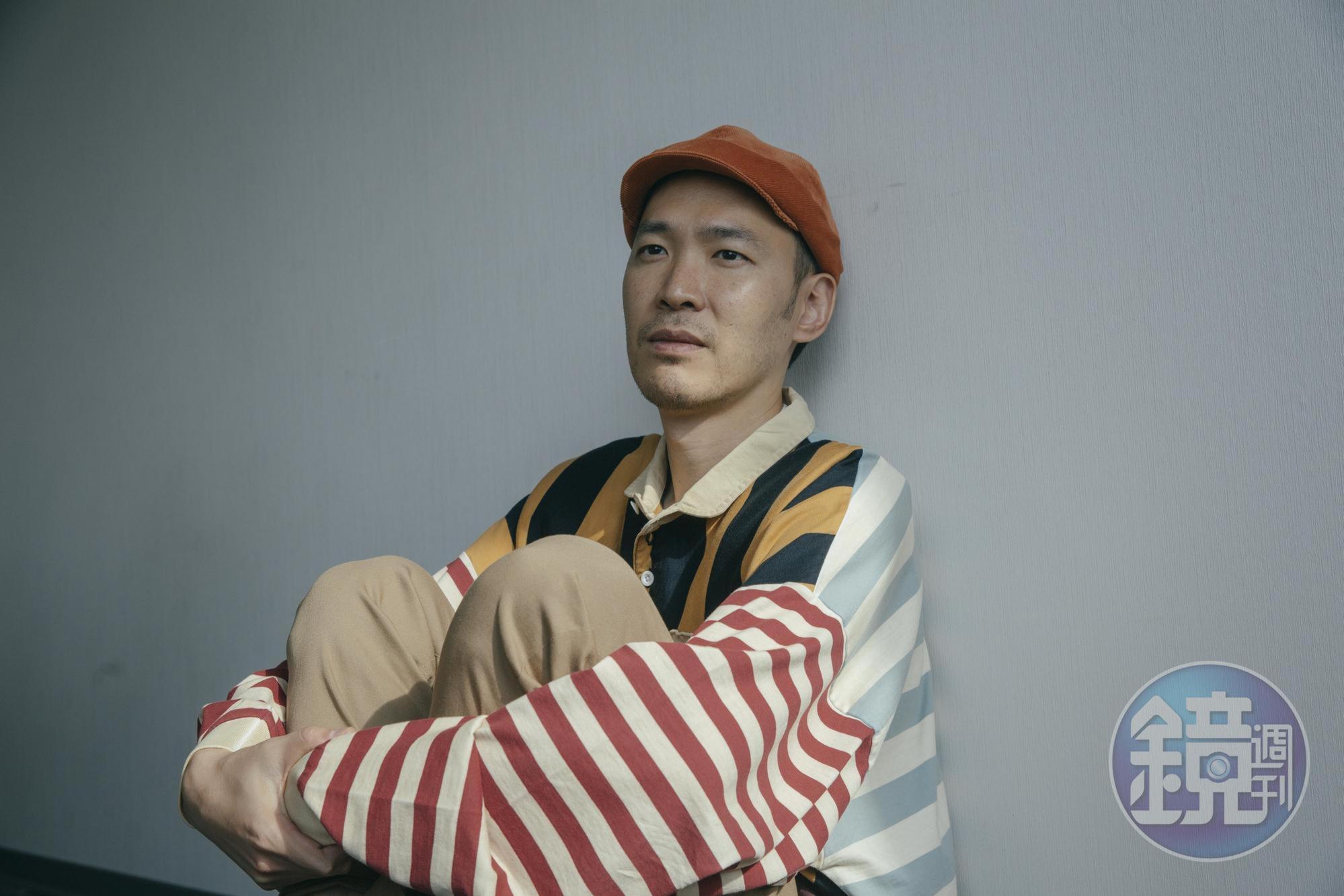 張少懷私底下只想做自己就好,原生家庭明星光芒下的成長,令他難以招架,