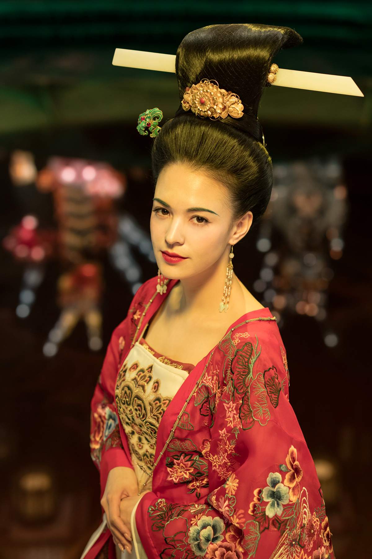《妖貓傳》改編自日本作家夢枕獏的魔幻歷史小說《沙門空海》，陳凱歌再玩華麗視覺，由張榕容、黃軒等人演出。（兩岸電影節提供）