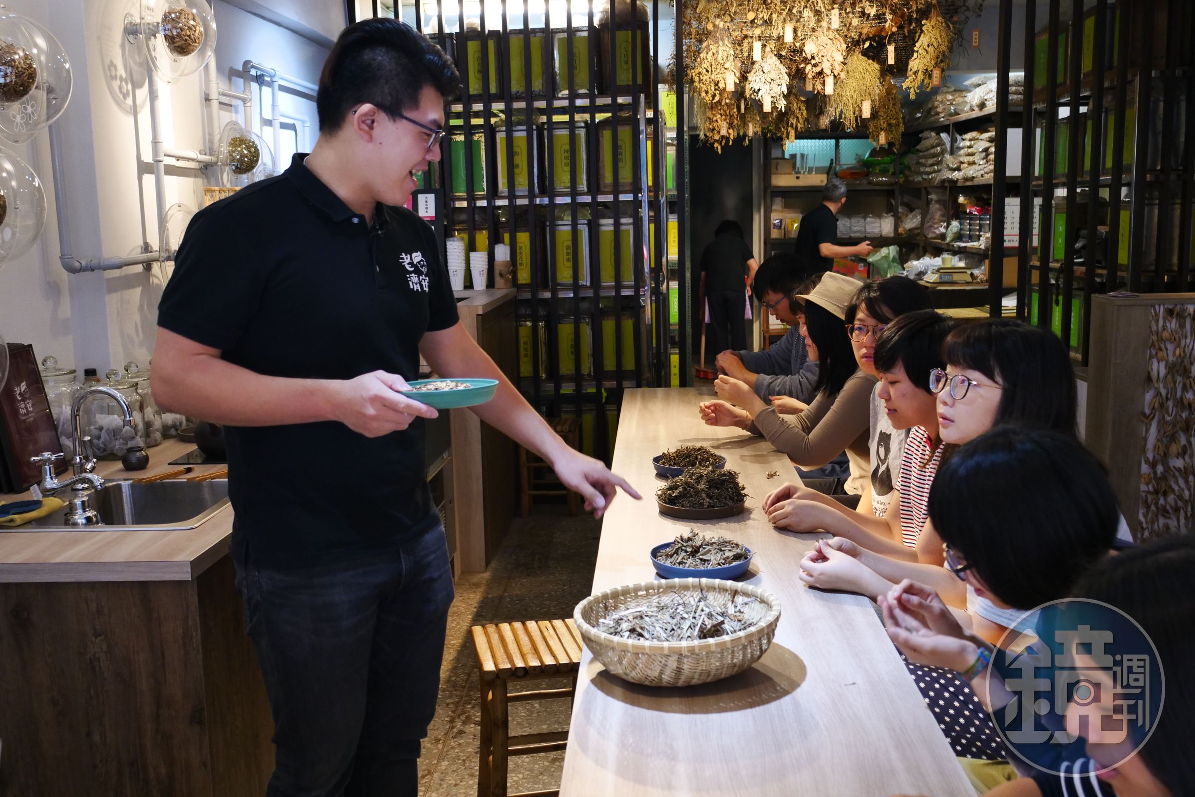 這是青草店，注入當代設計，一掃土裡土氣形象。