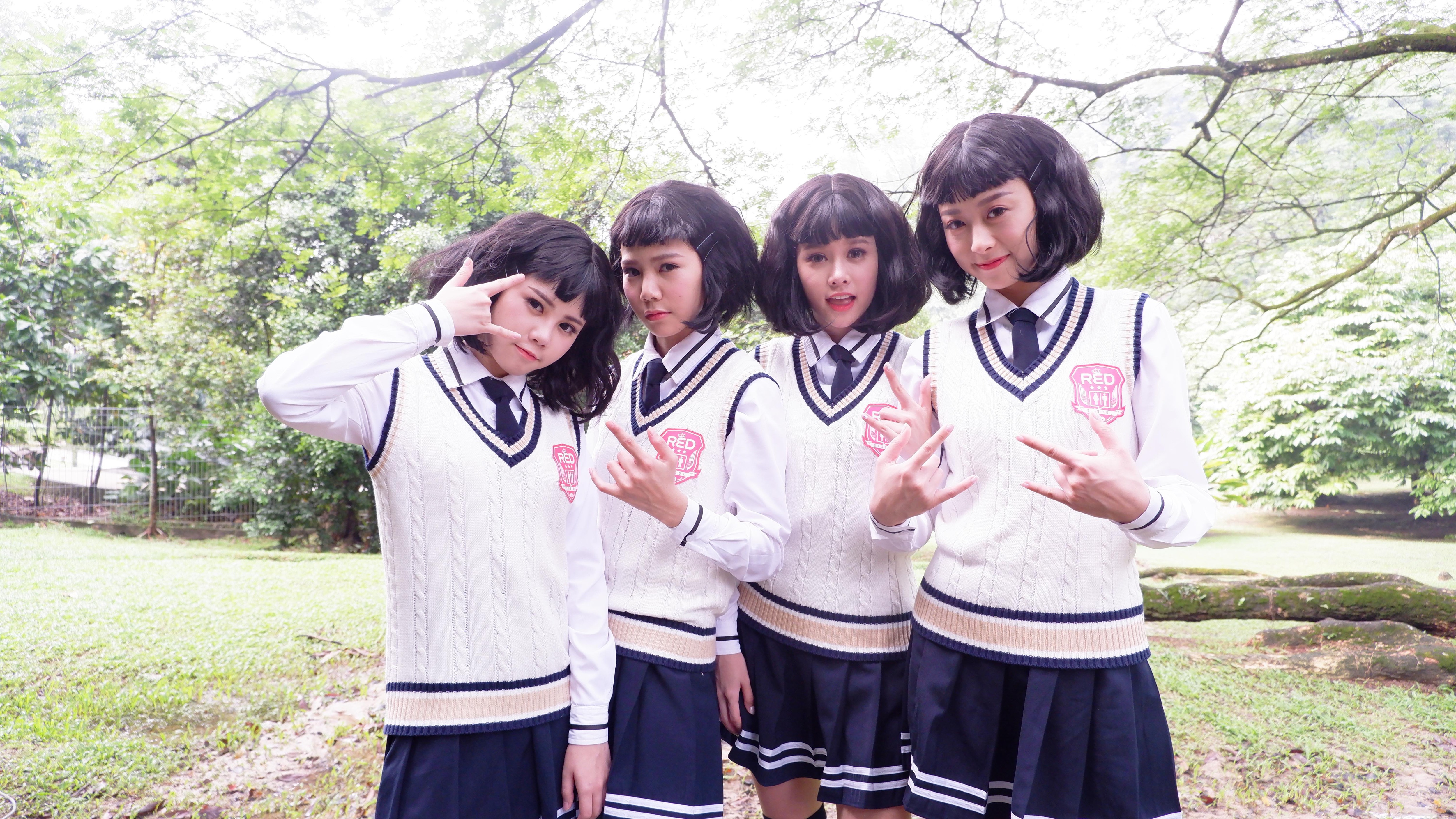 AMOi-AMOi推出最新MV《PABO》，歌詞描述女生遇到渣男的心聲。（RED PEOPLE提供）