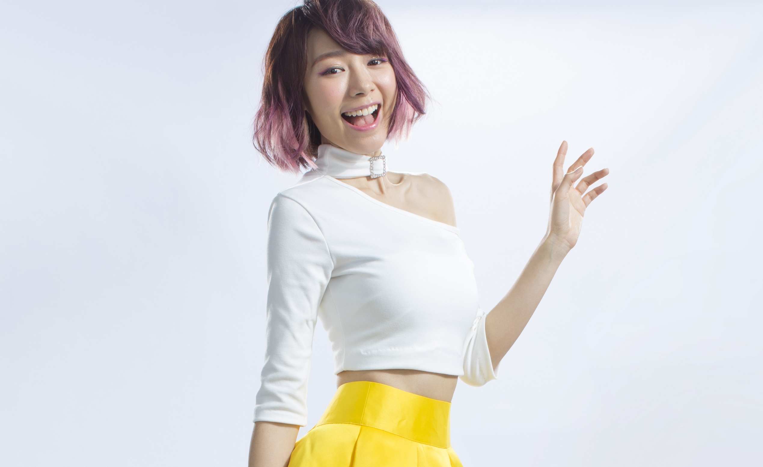 林明禎嘗試多種角色扮演造型。（種子提供）