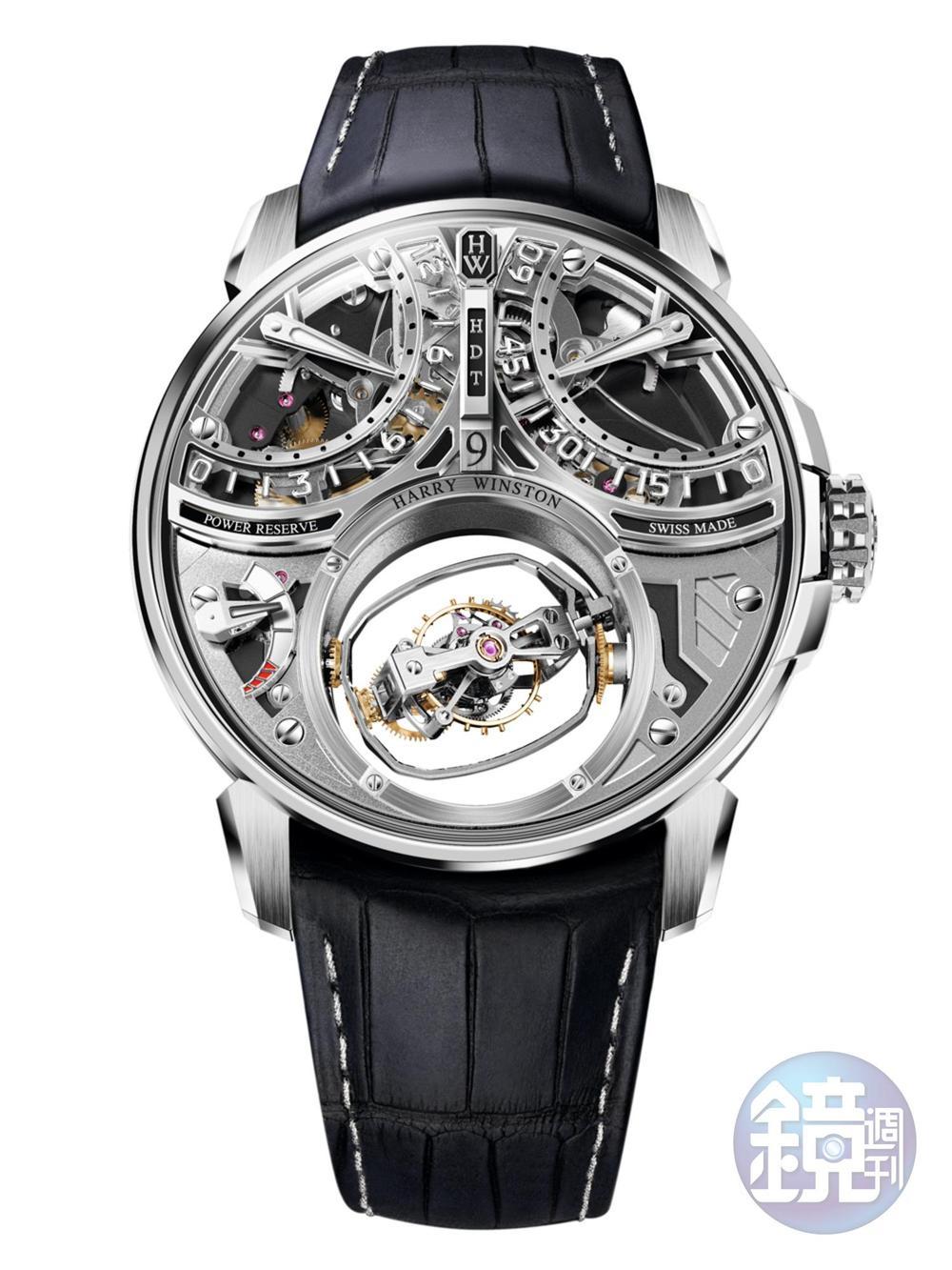 《Histoire de Tourbillon 9》功能:時間指示;動力儲存指示;三軸陀飛輪/機芯:手上鏈機芯/建議售價:約NT$20,419,000(限量10只)