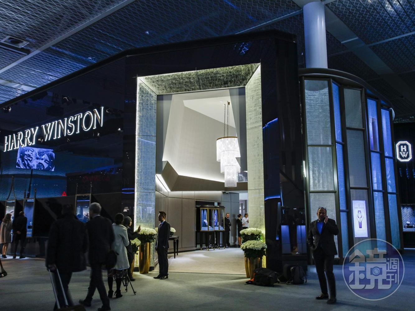 海瑞溫斯頓Baselworld展館。