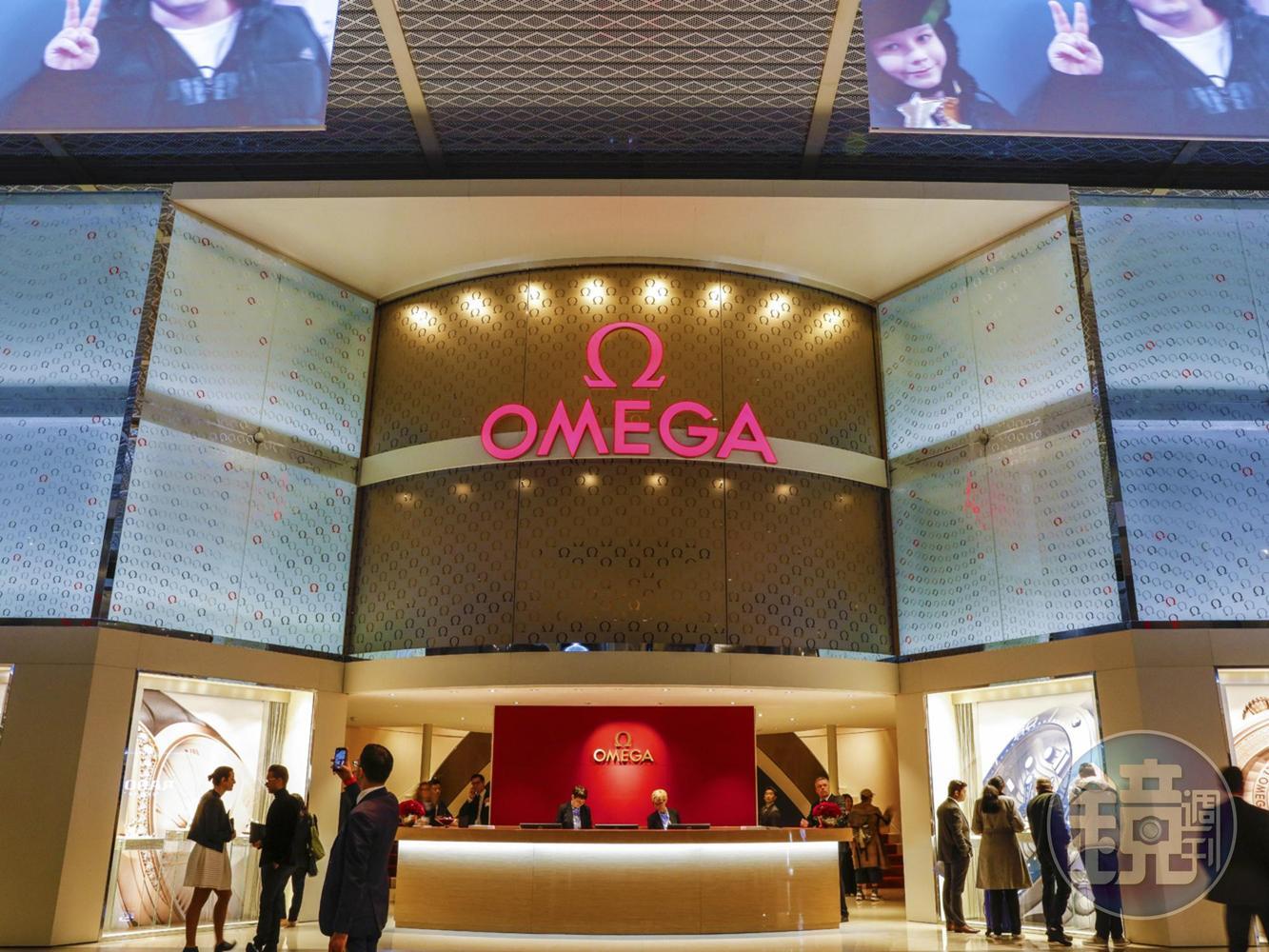歐米茄Baselworld展館。