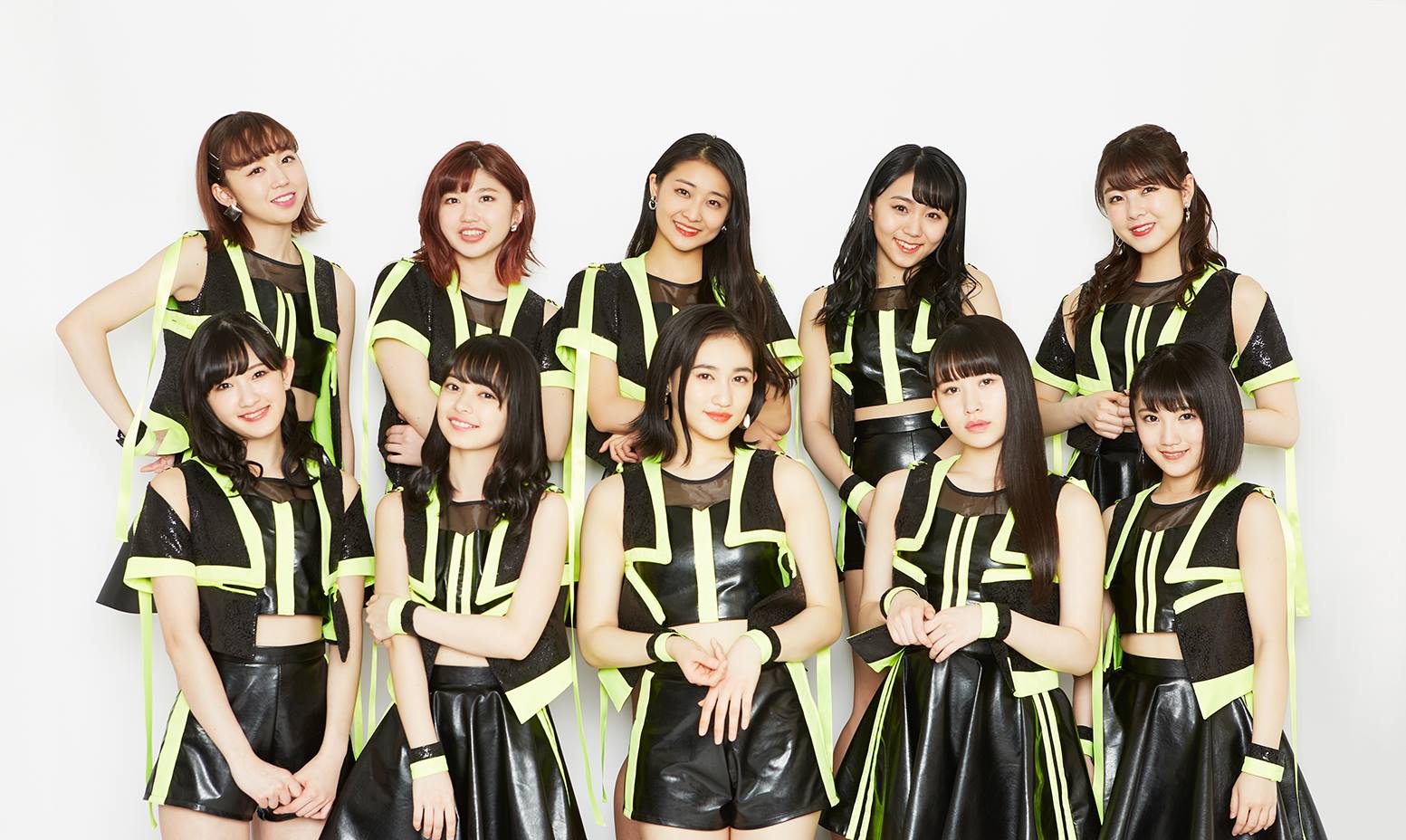 早安家族ANGERME號稱「日本裙子最短偶像團體」，7月1日將首次來台與粉絲見面。（BING YOUNG娛樂提供）
