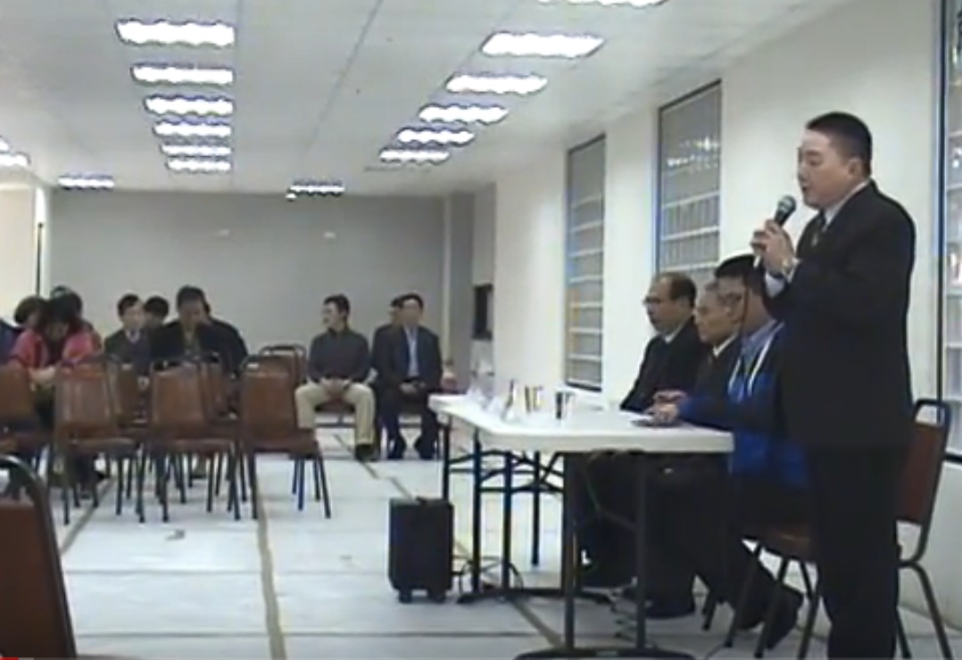 萬華建案爆產權糾紛,天強建設老董出面喊冤,並強調一定會把事情圓滿處理。(讀者提供)