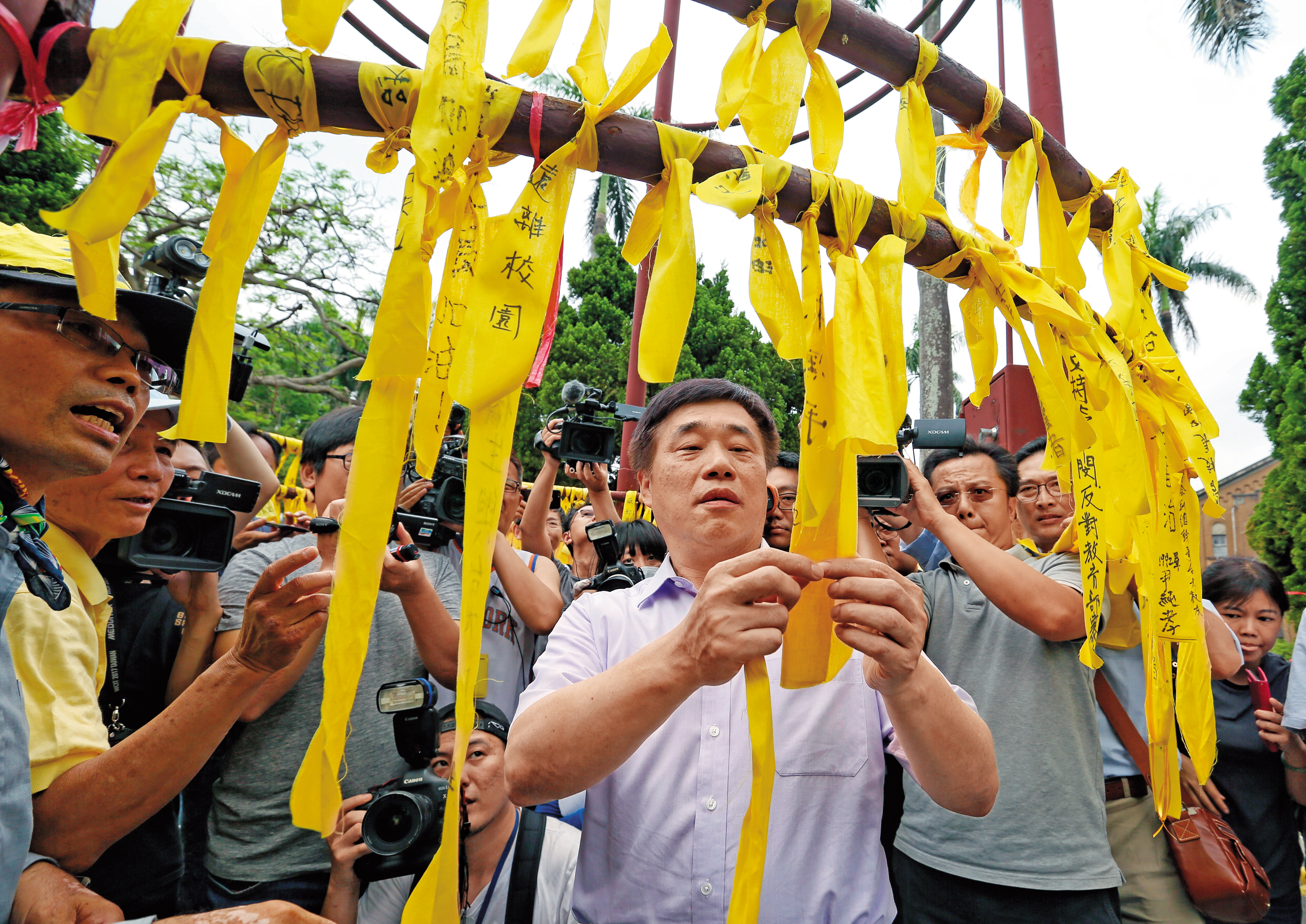 郝龍斌近日積極參與各項活動，外傳他有意在後吳敦義時代出馬參選國民黨主席。