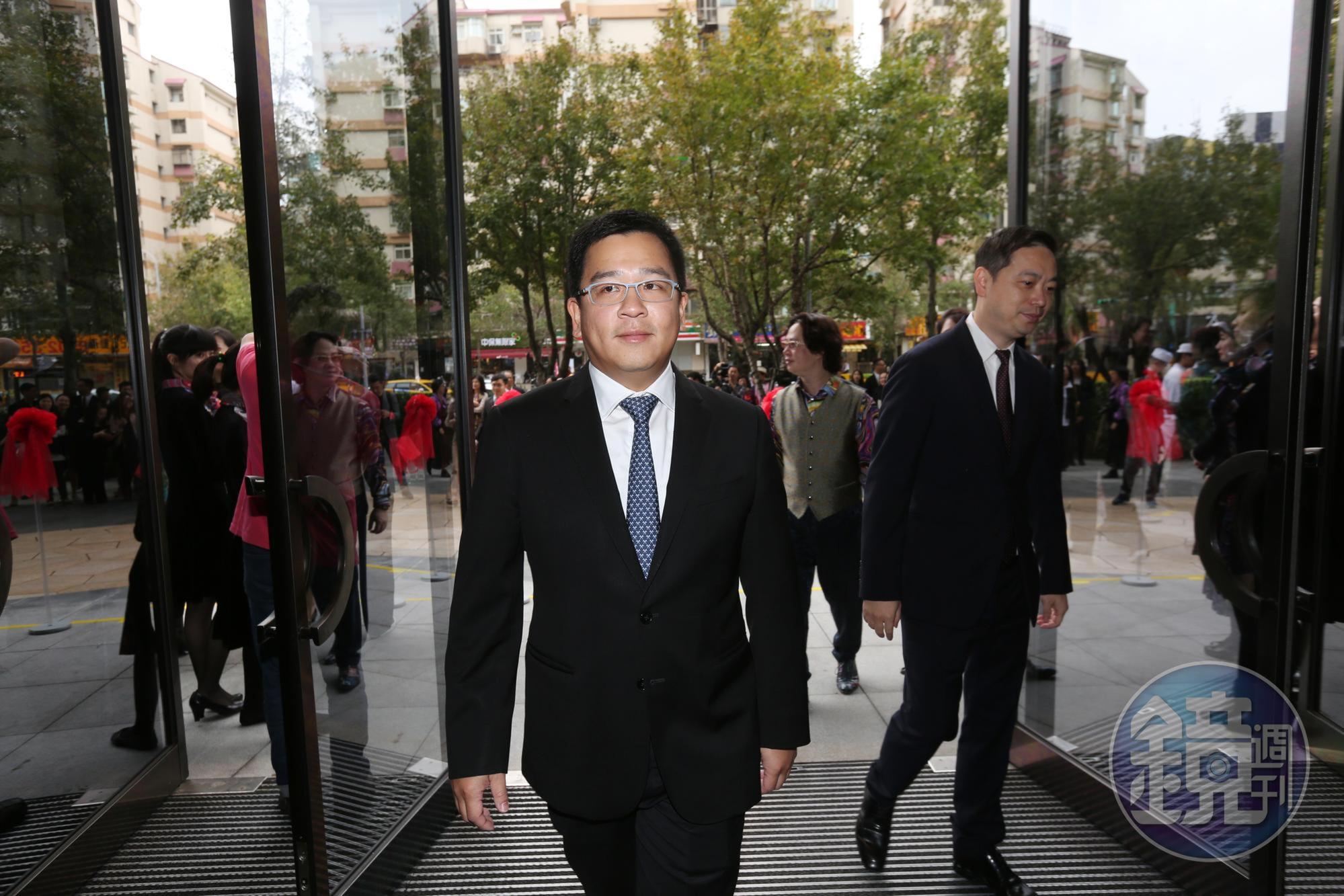 台北萬豪抗稅官司敗訴,表示不再上訴,會繼續賺錢努力繳稅,圖為台北萬豪少東劉恆昌。